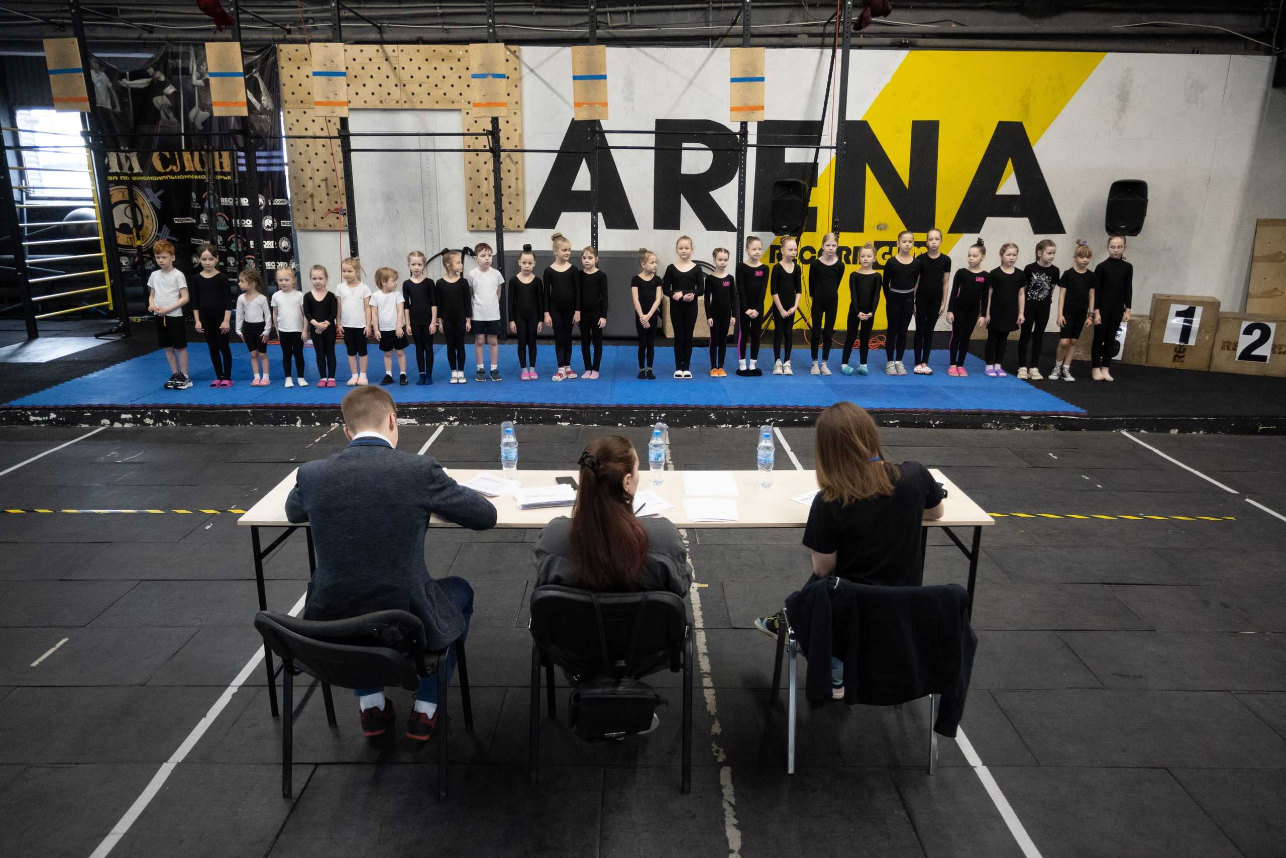 Внутриклубные соревнования по воздушной гимнастике 02.04.23