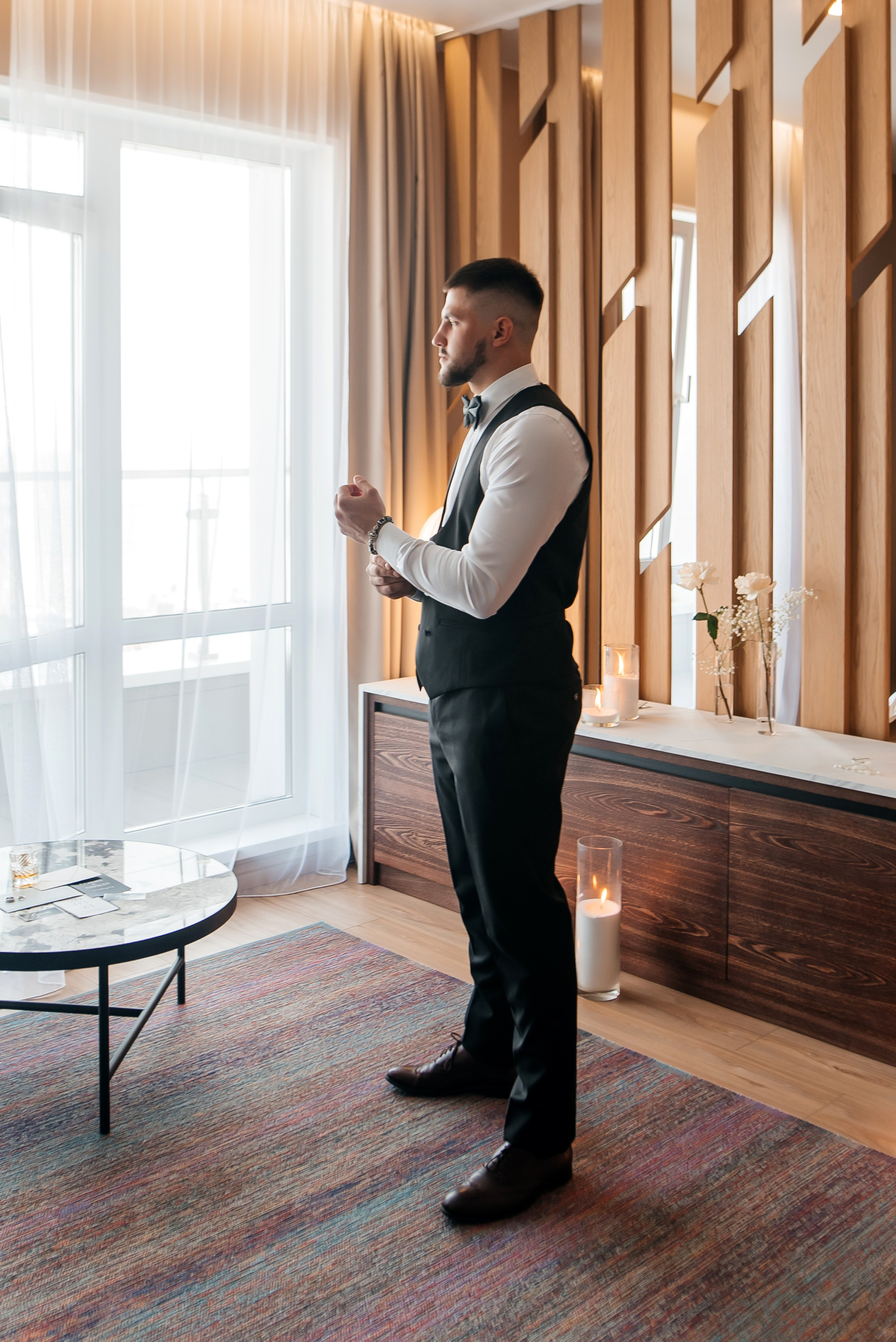 Свадебное утро в отеле у моря. Свадебный фотограф Елена Рякина