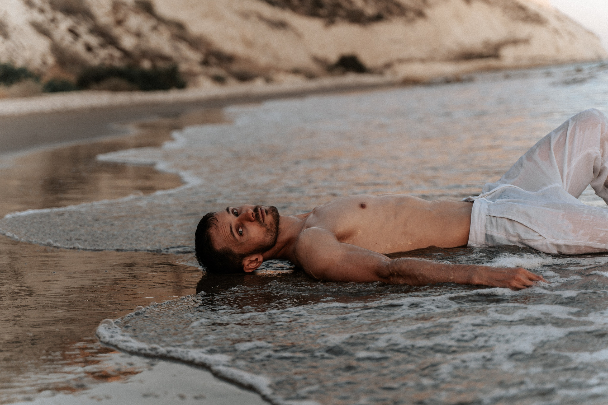 Фотосест на диком пляже для Андрея. Свадебный и семейный фотограф Ирина Чернова