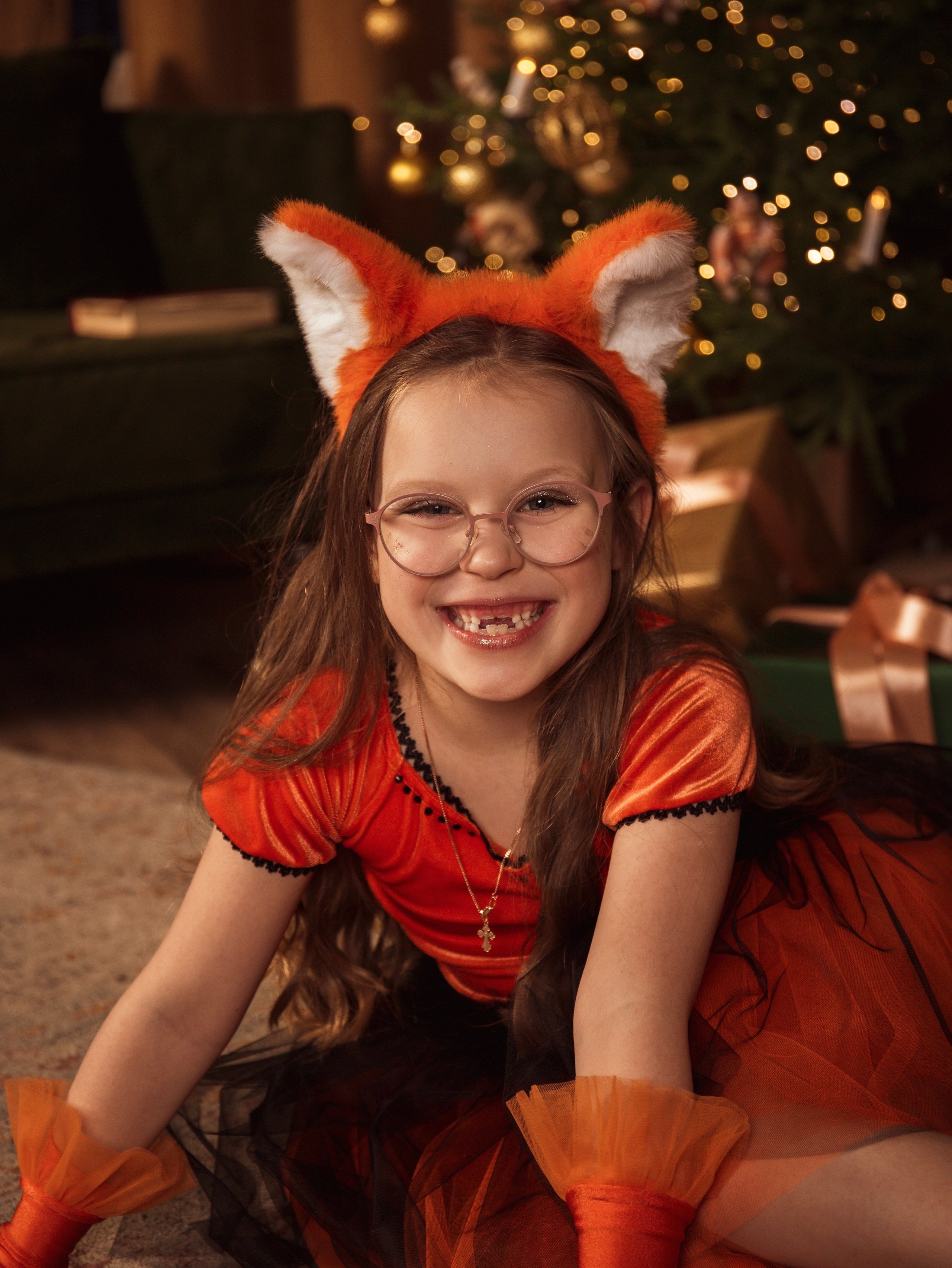 Мама с дочкой, новогодняя сьемка. Свадебный и семейный фотограф в Москве Мила Широких