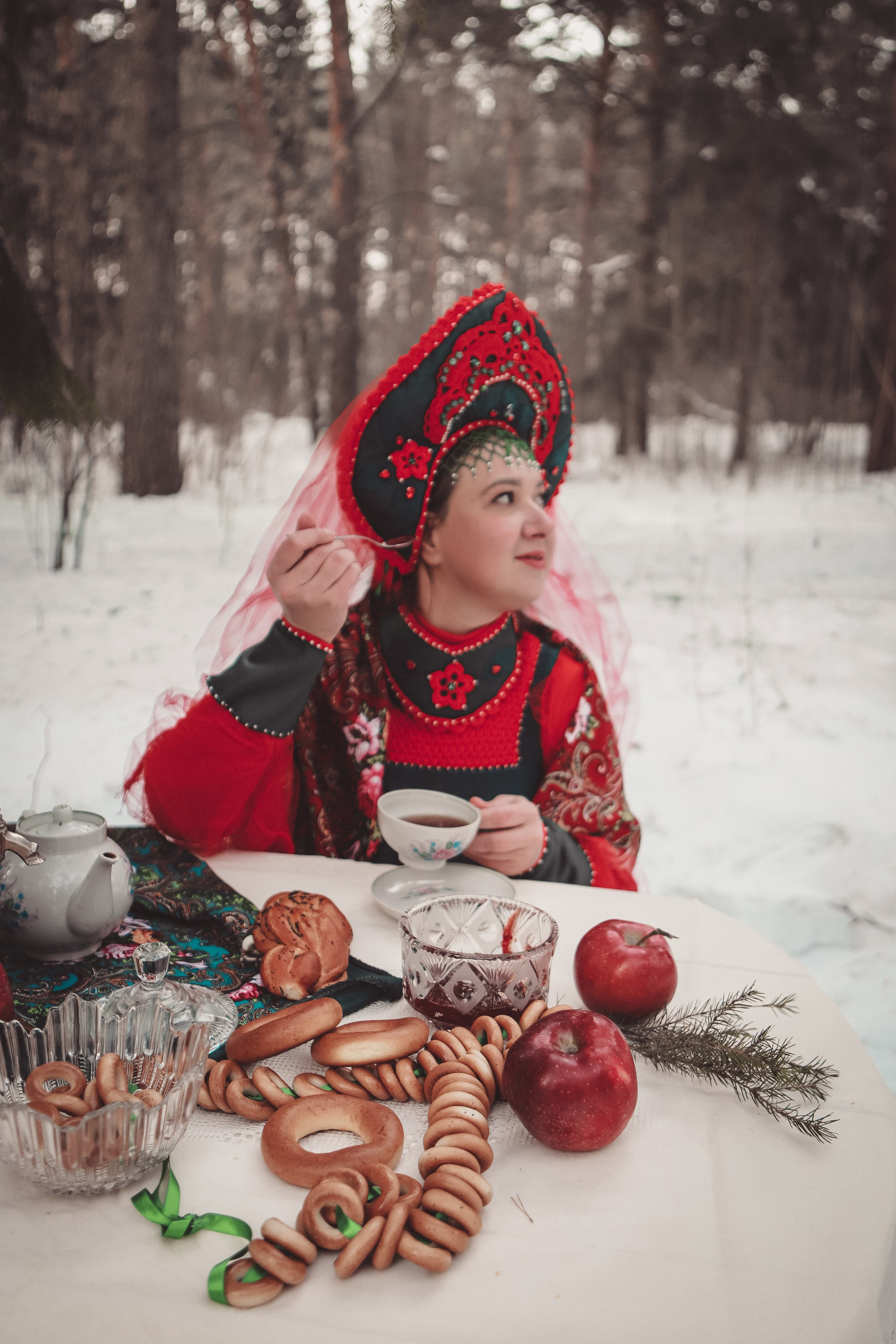 Фотопроект - Барыня за чаем. Семейный и женский фотограф Кемерово Мария Степ