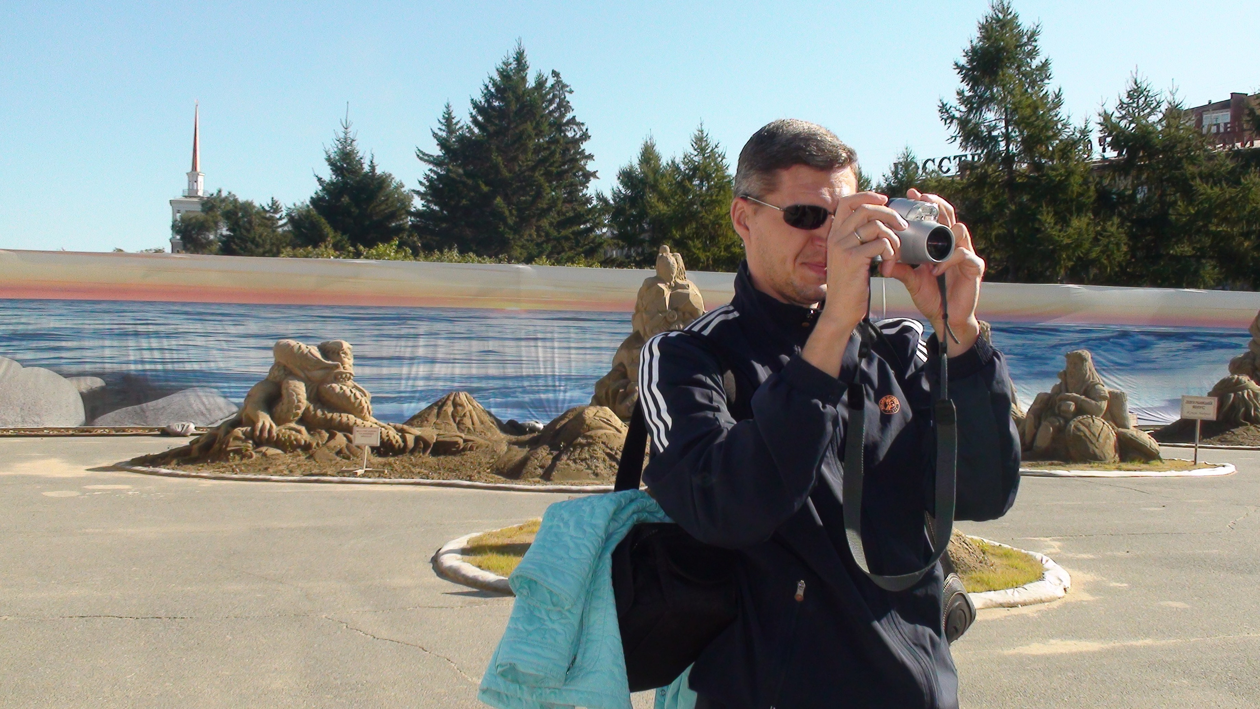 Песочные фигуры с Рускалевы 20.09.2009. Семейный, Свадебный фотограф СПБ Питер— Романова Екатерина