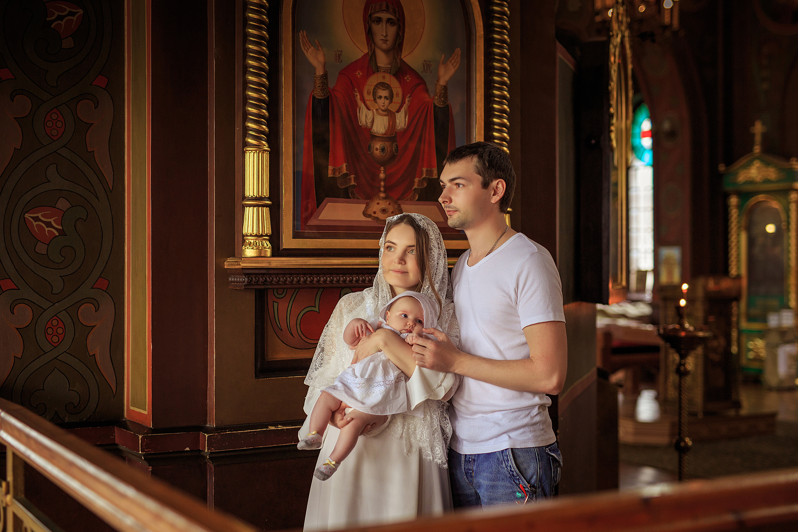 Фотосессия крещения в Краснодаре