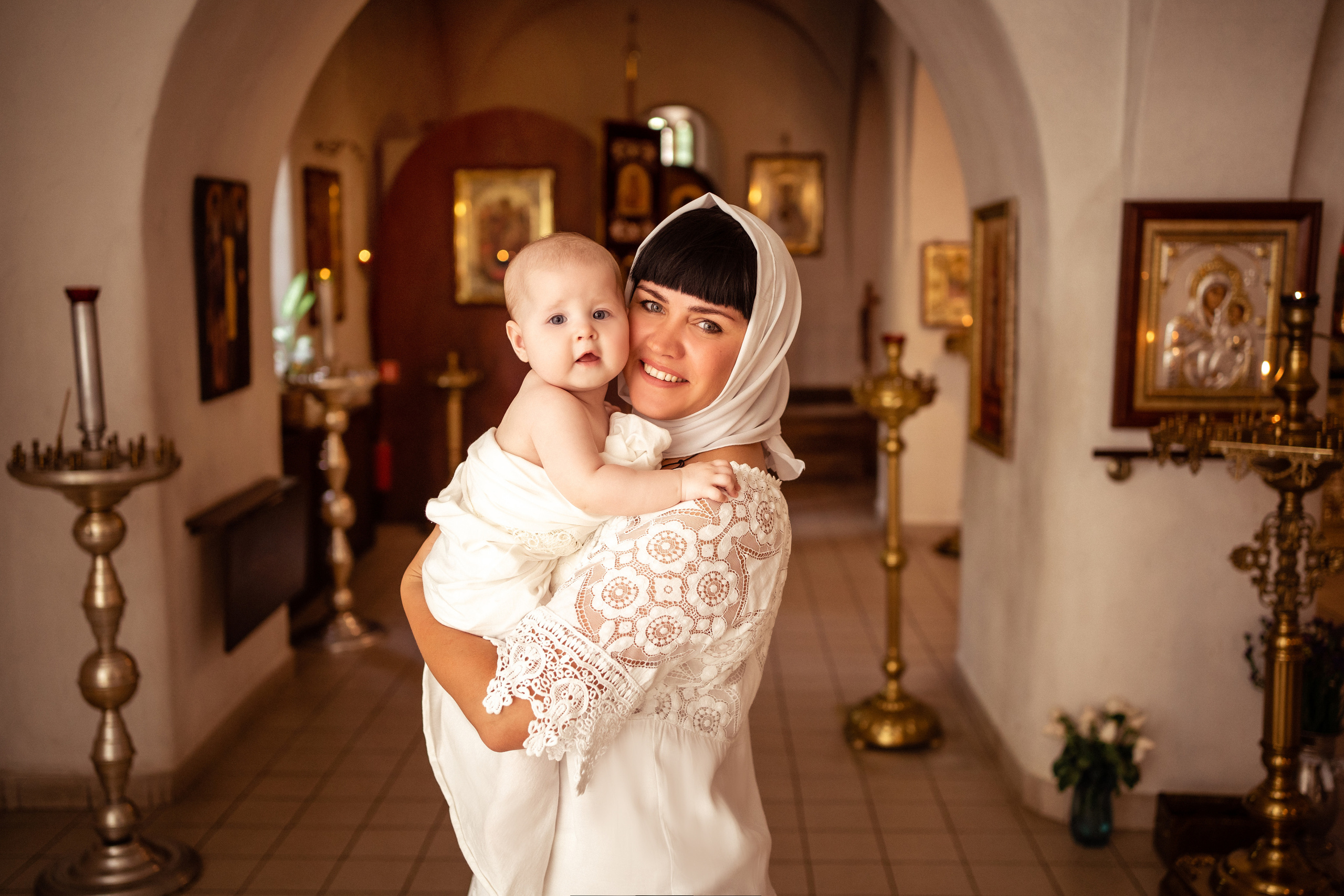 Фотосессия крещения в Краснодаре