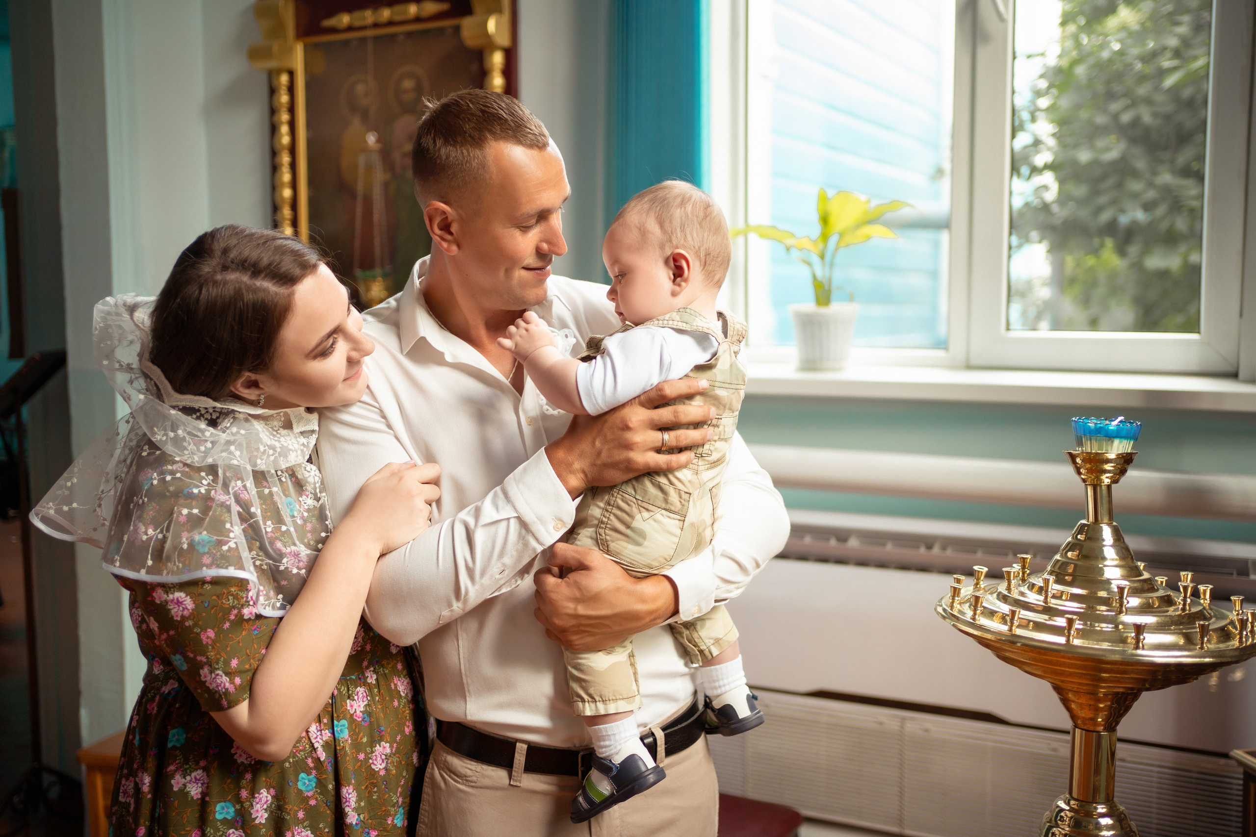 Фотосессия крещения в Краснодаре