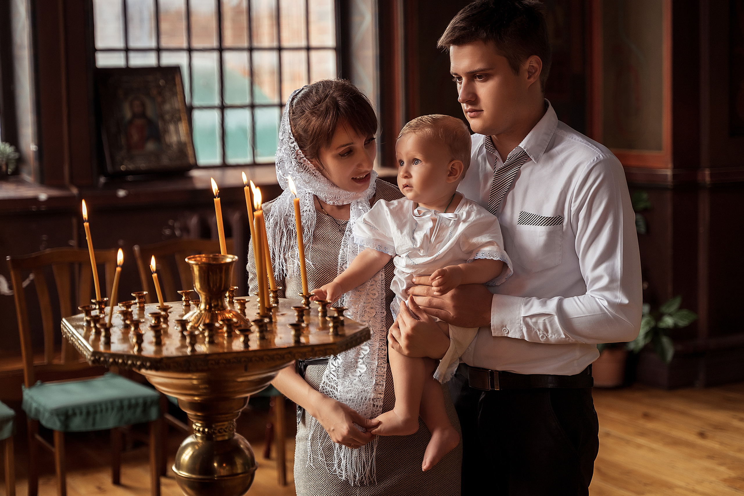 Фотосессия крещения в Краснодаре