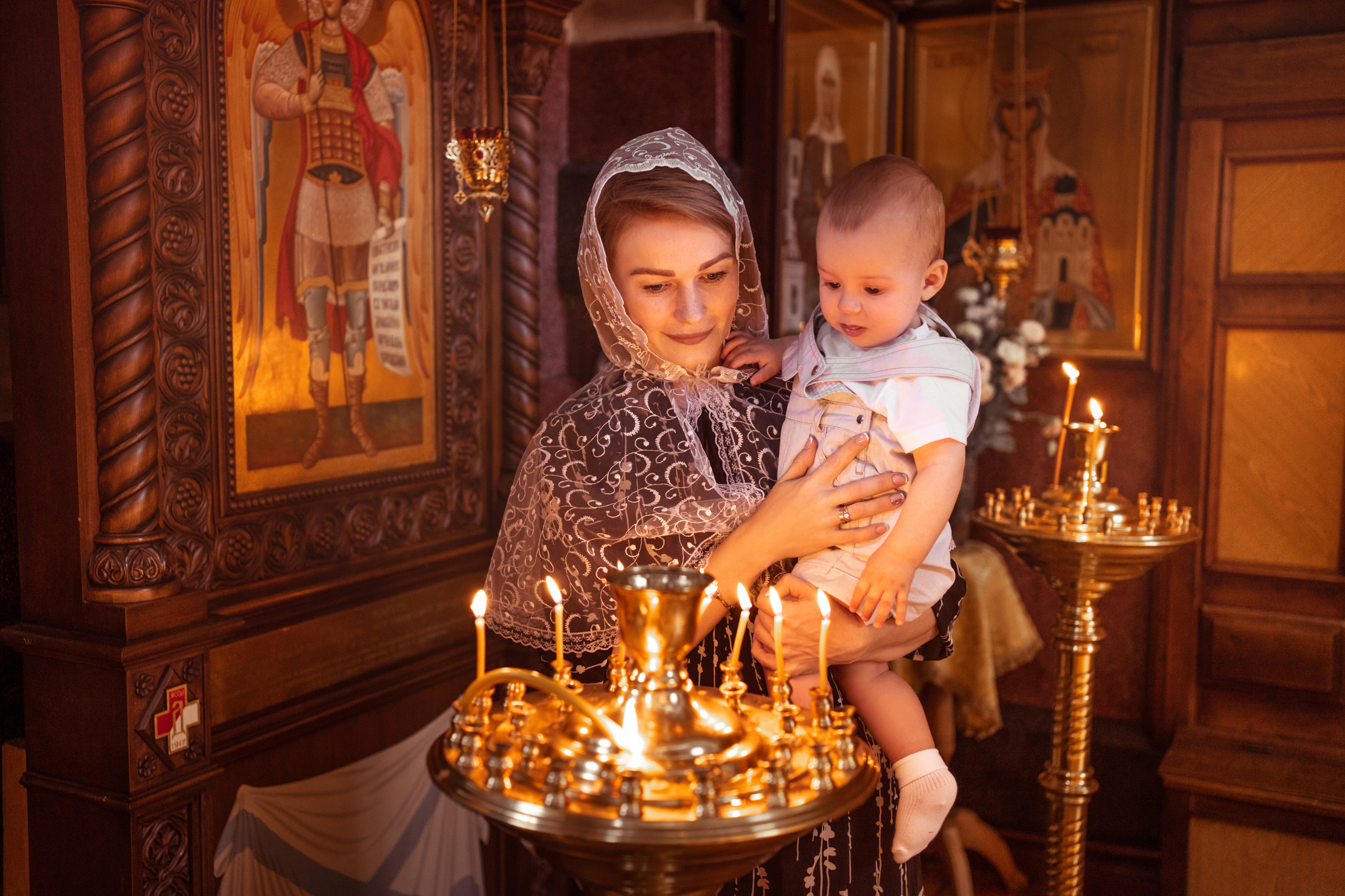 Фотосессия крещения в Краснодаре