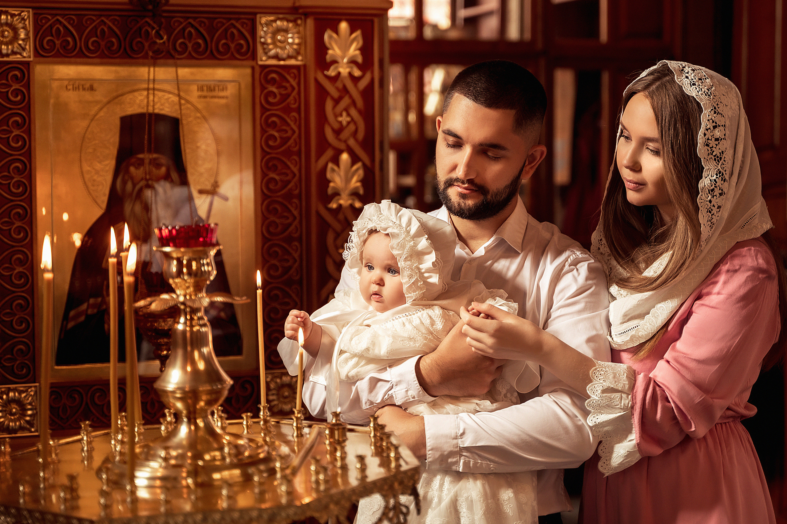 Фотосессия крещения в Краснодаре