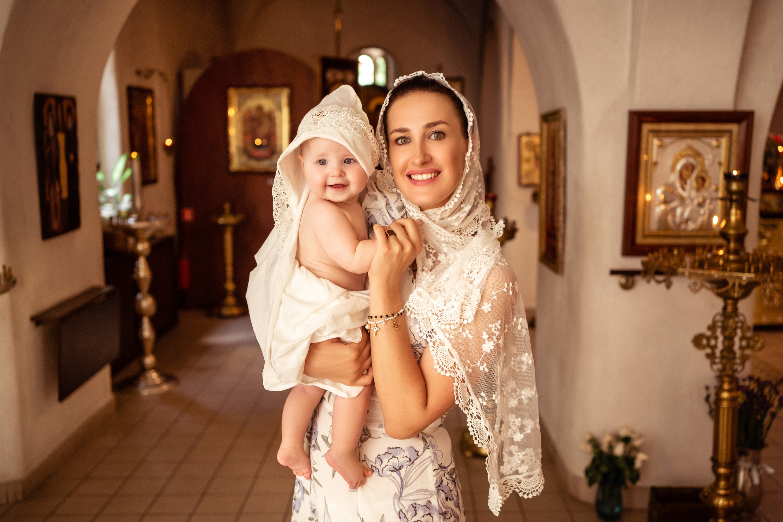 Фотосессия крещения в Краснодаре