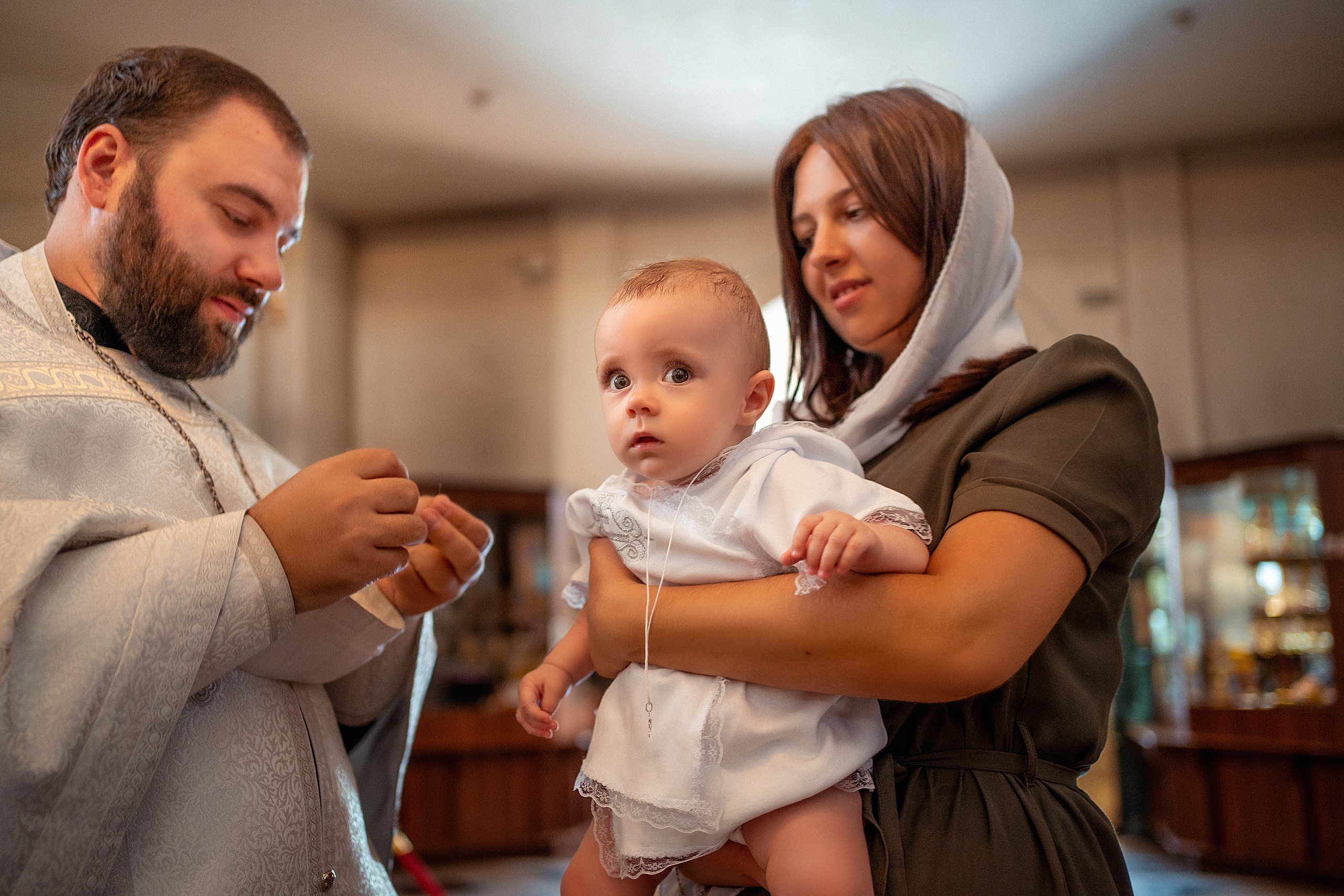 Фотосессия крещения в Краснодаре