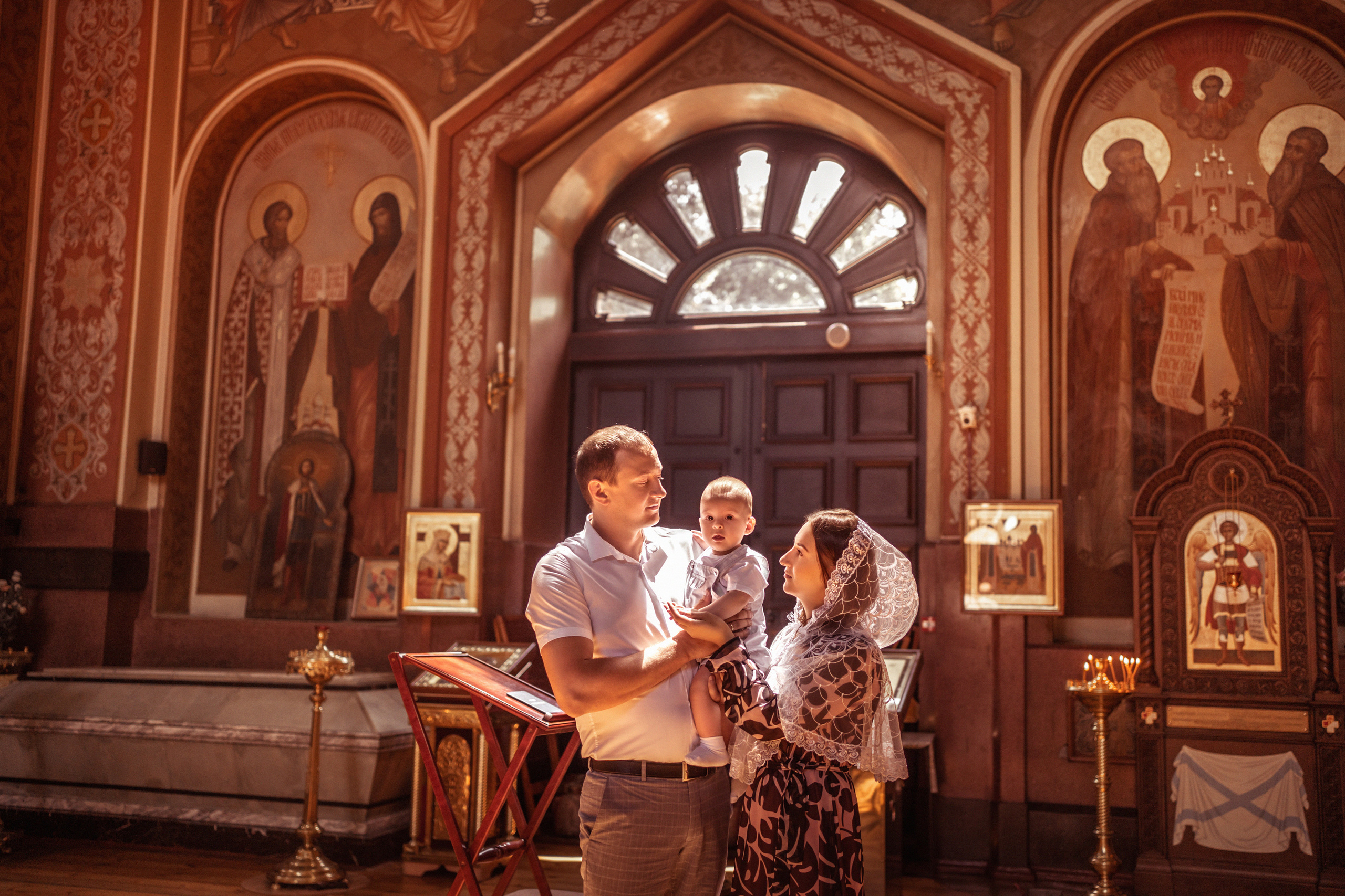 Фотосессия крещения в Краснодаре