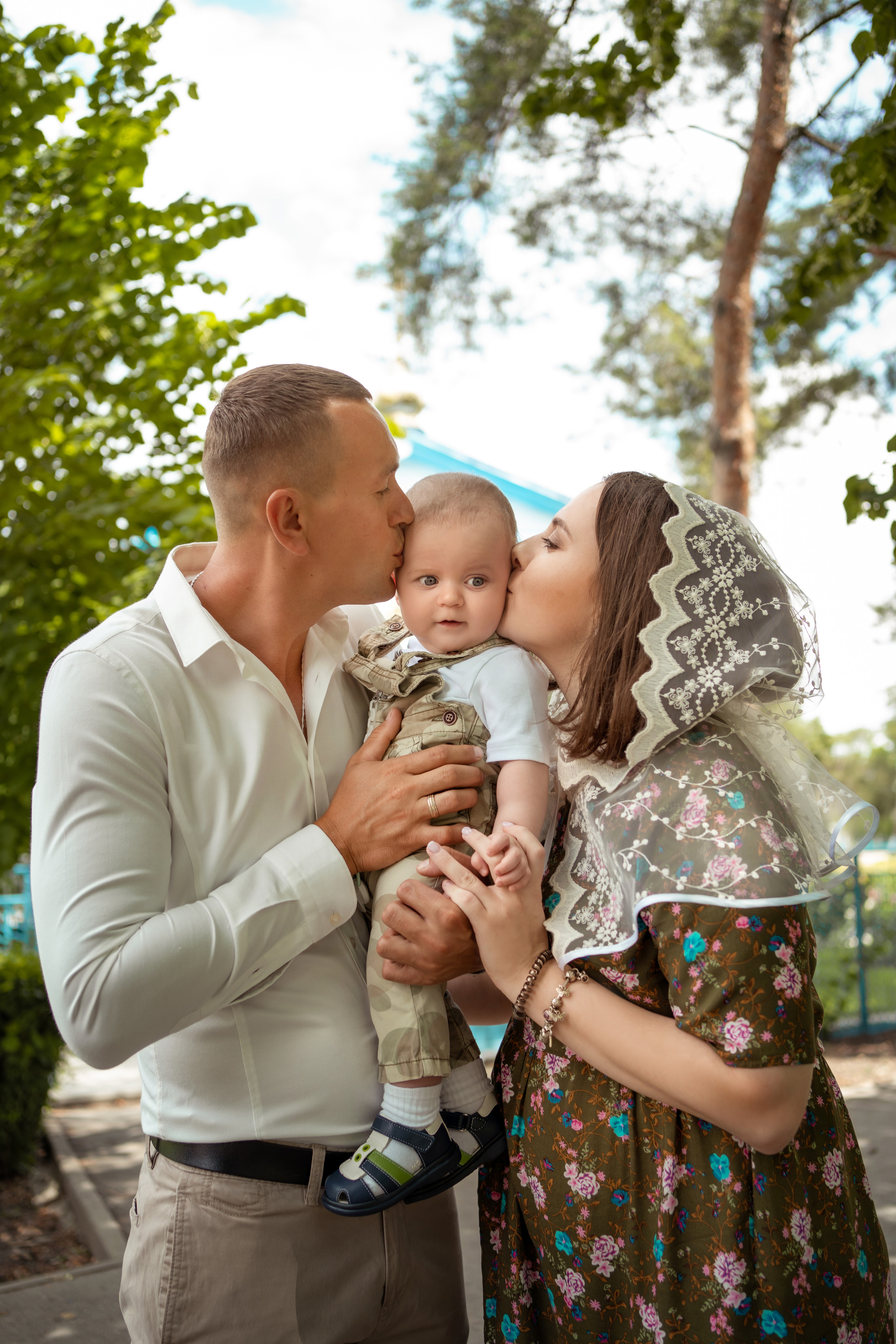 Фотосессия крещения в Краснодаре