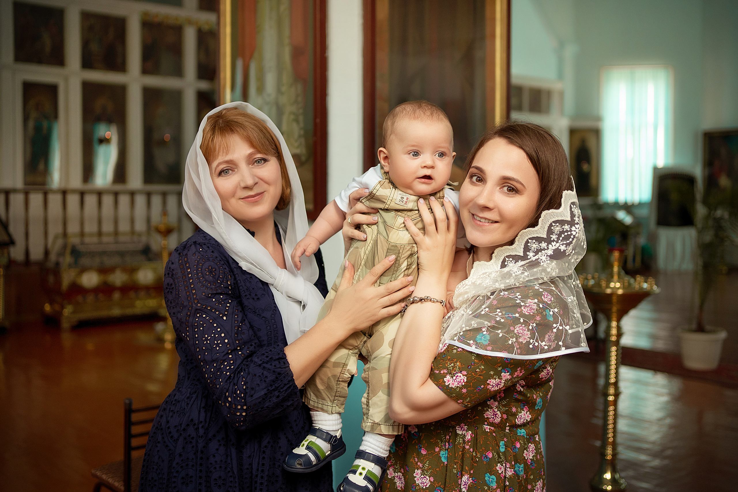 Фотосессия крещения в Краснодаре