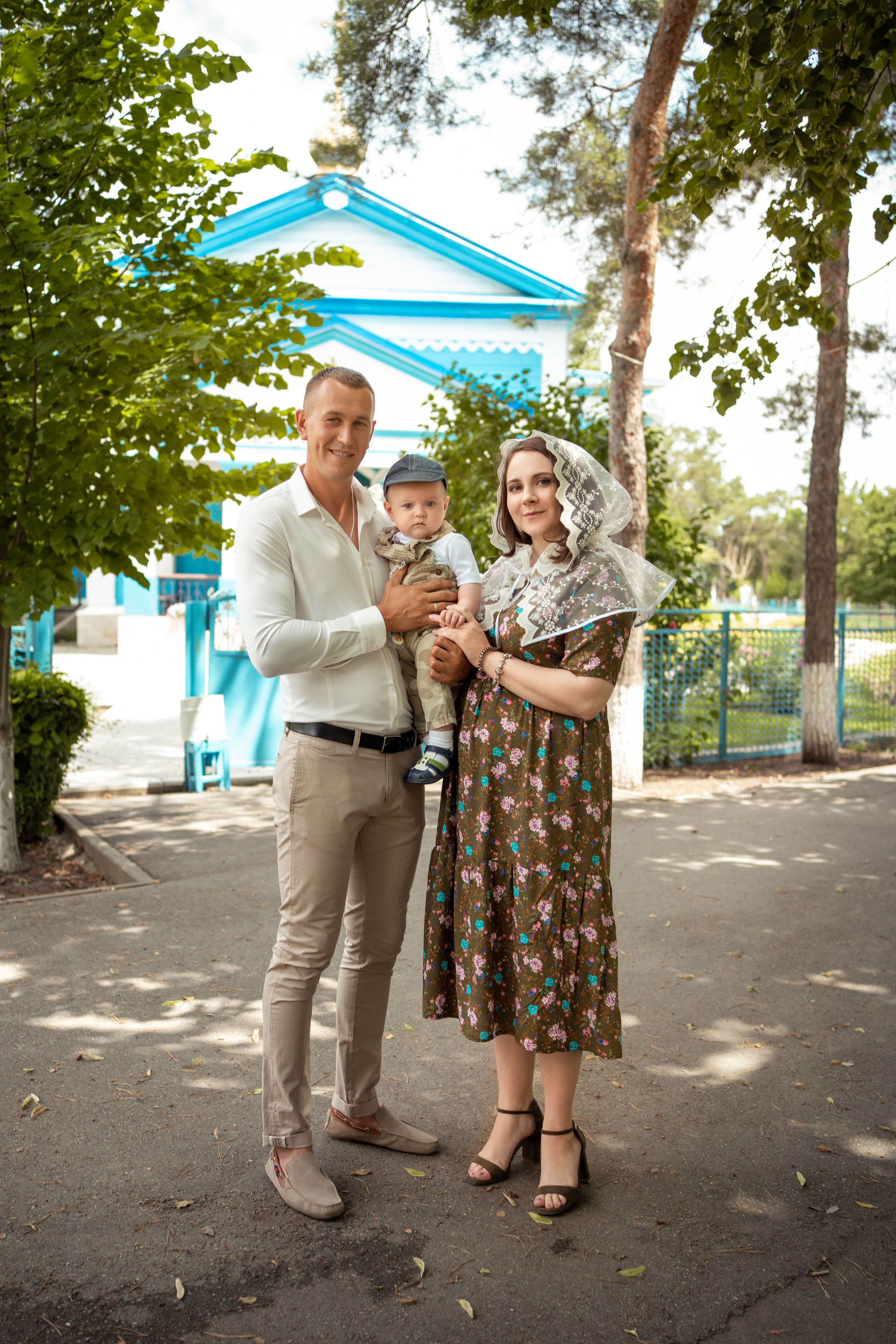 Фотосессия крещения в Краснодаре