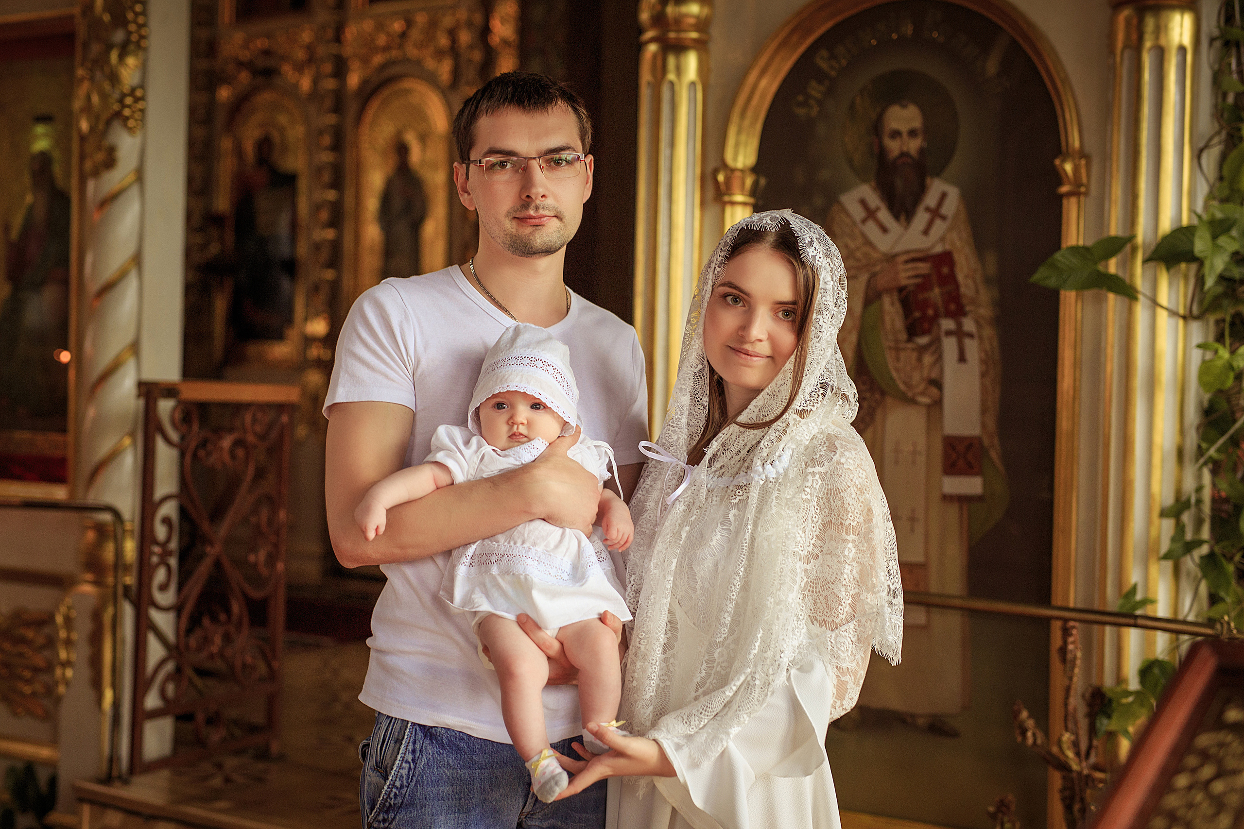 Фотосессия крещения в Краснодаре