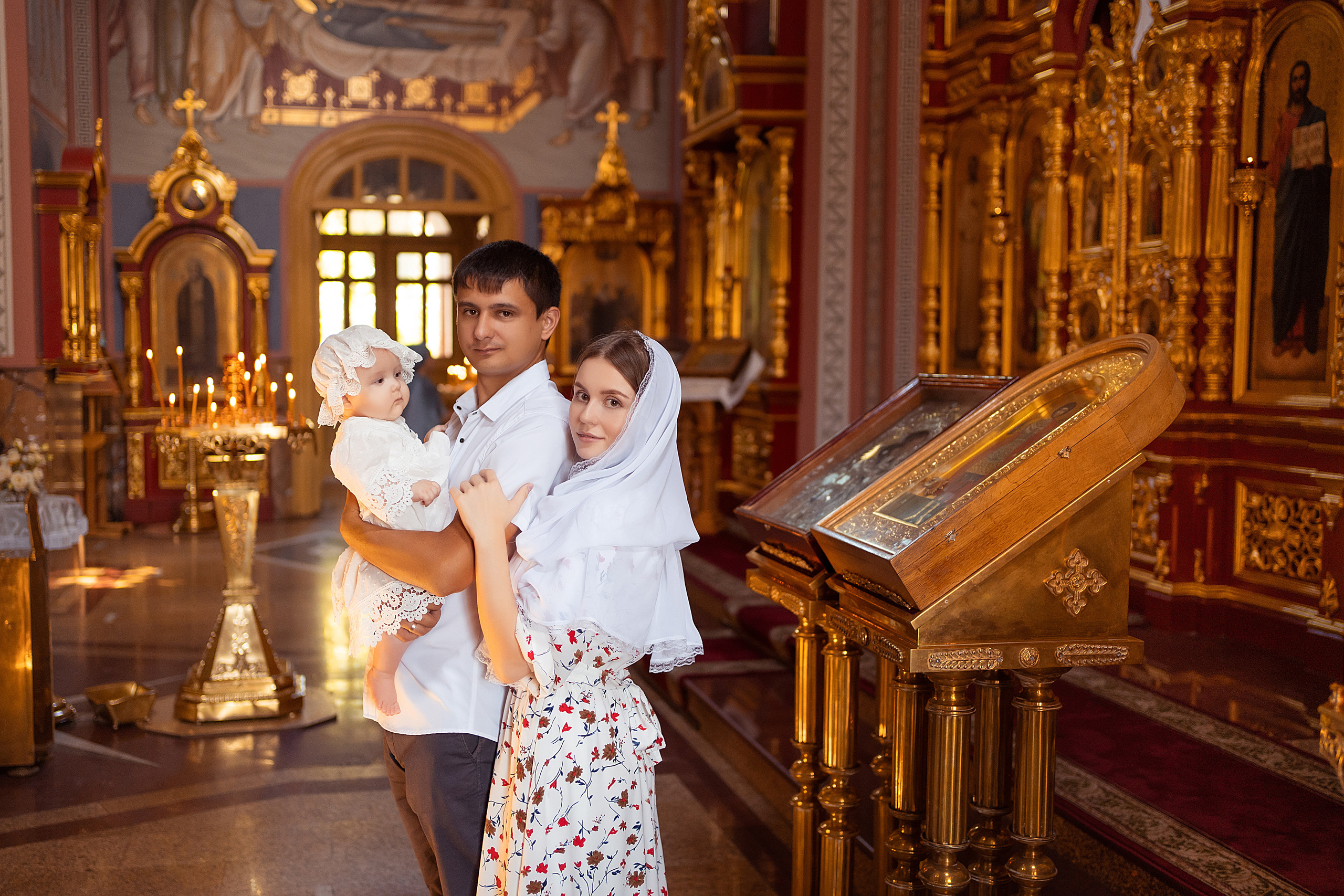 Фотосессия крещения в Краснодаре