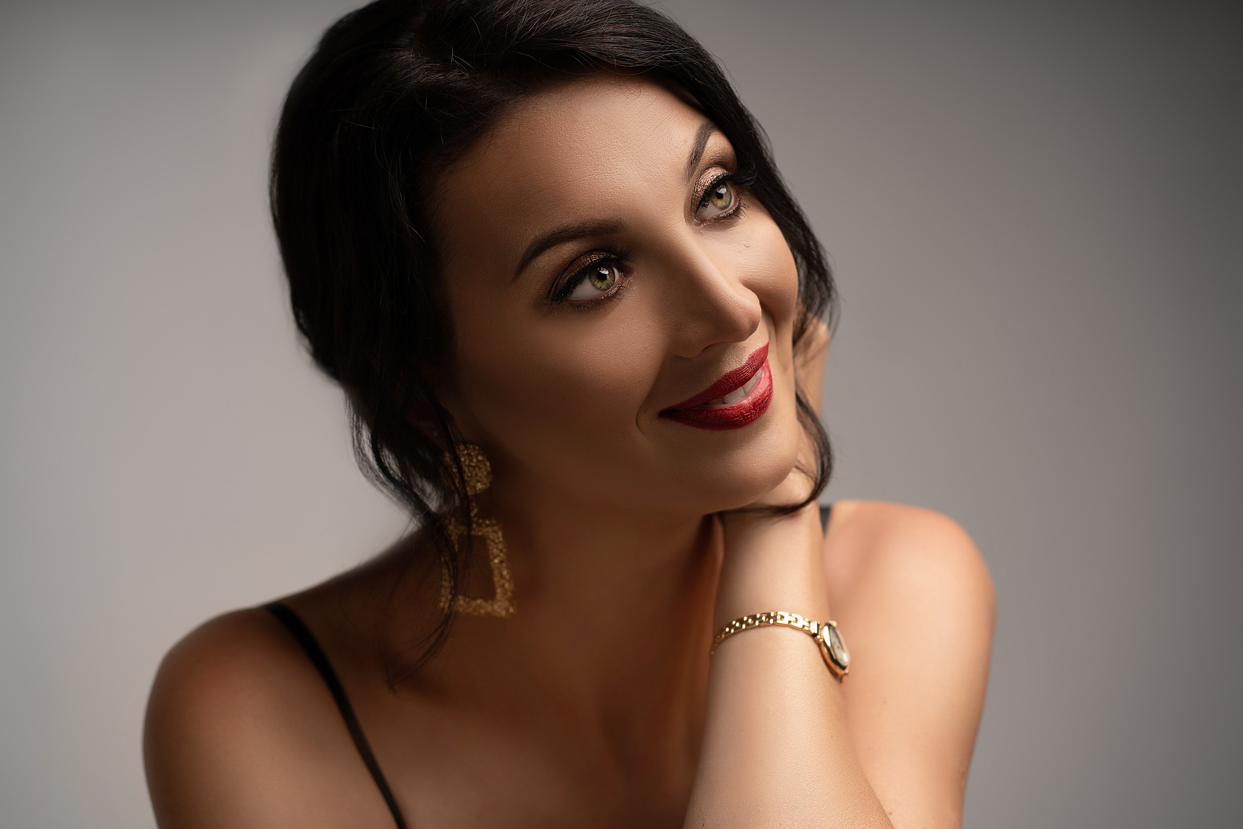 Фотосессия в студии для картины.  Фотограф Денис Матвеев