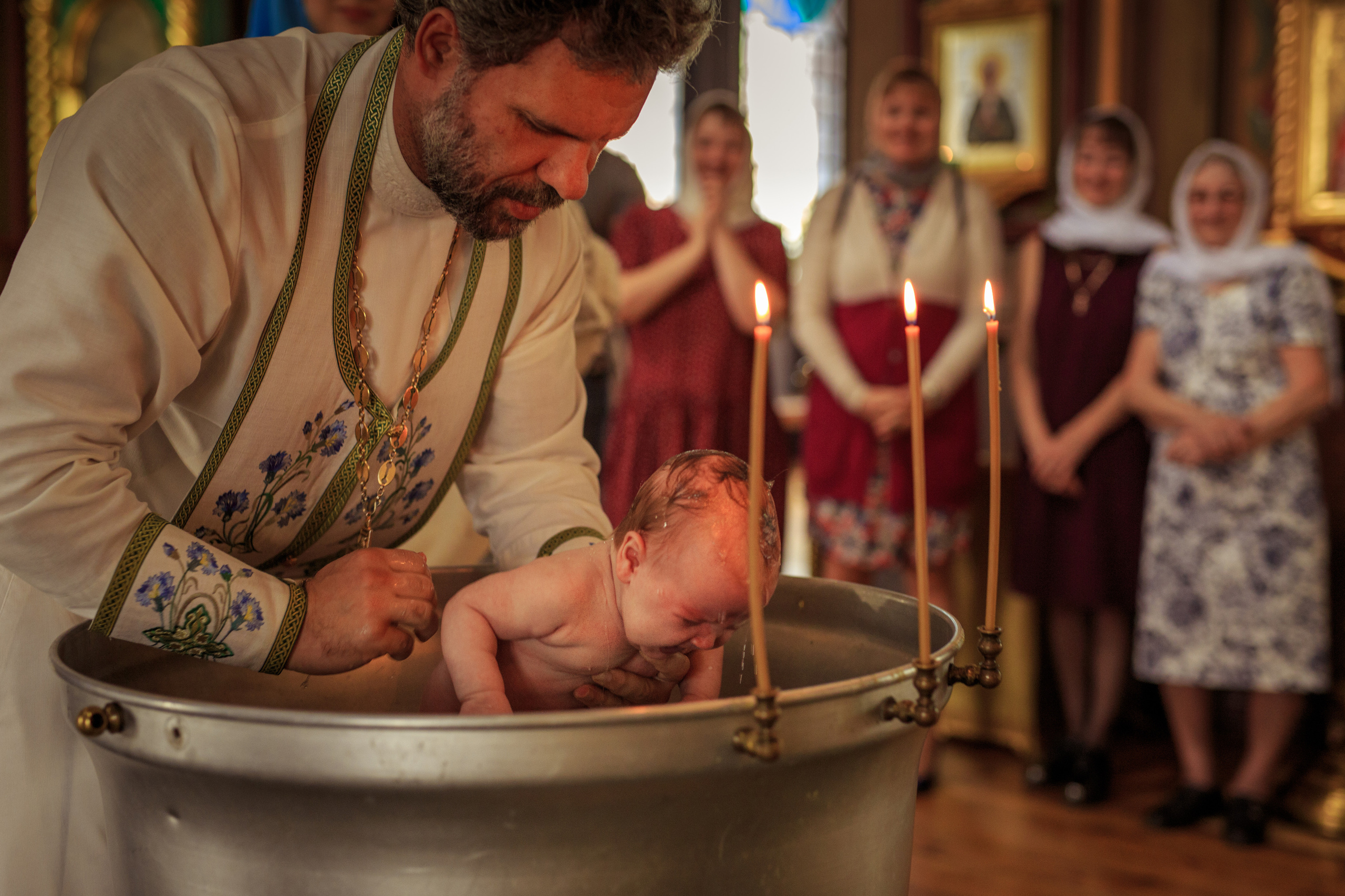 Фотосессия крещения в Краснодаре