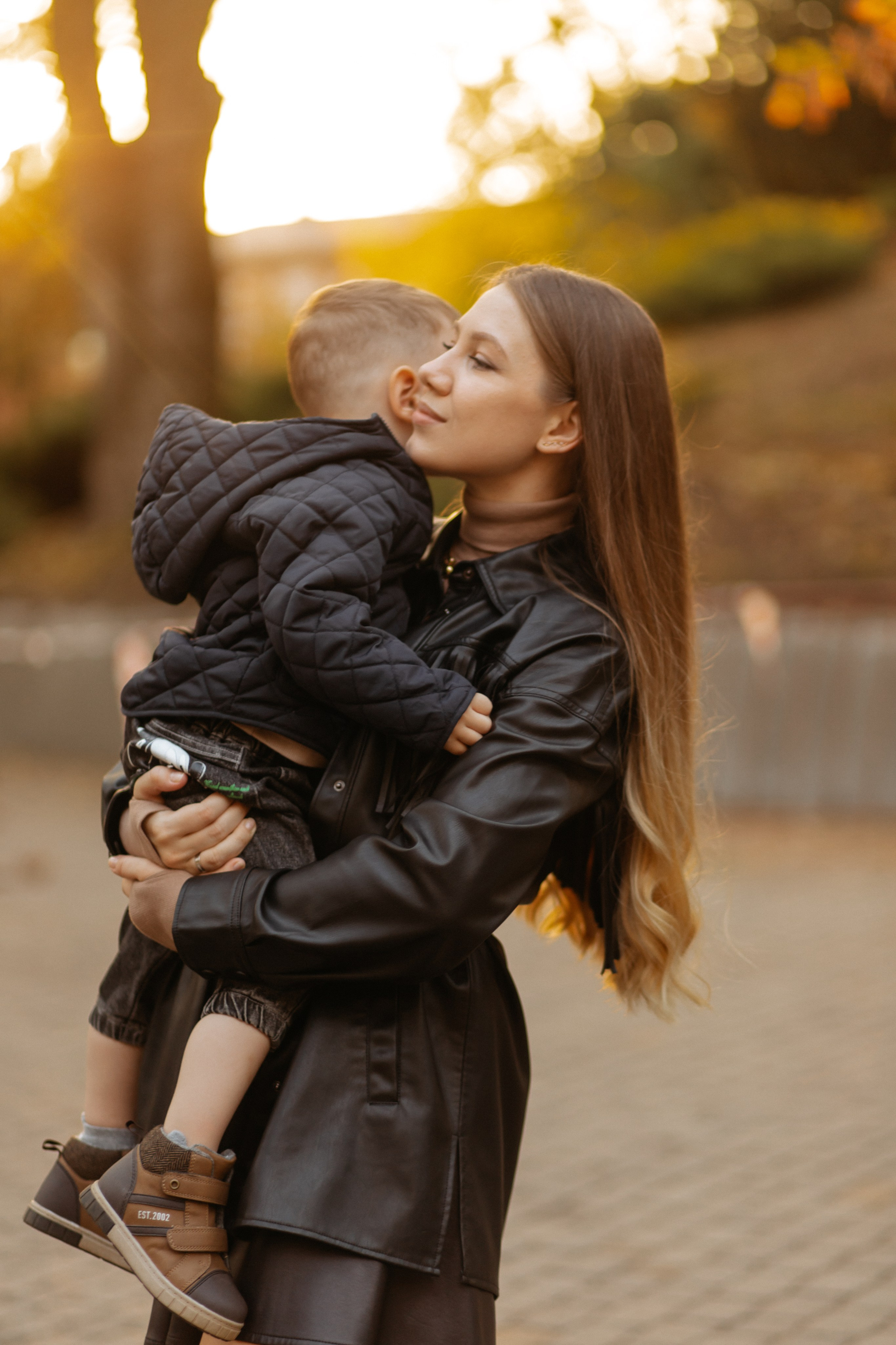 Прогулка в горпарке. Самый теплый фотограф в Краснодаре Рябоконь Ксения
