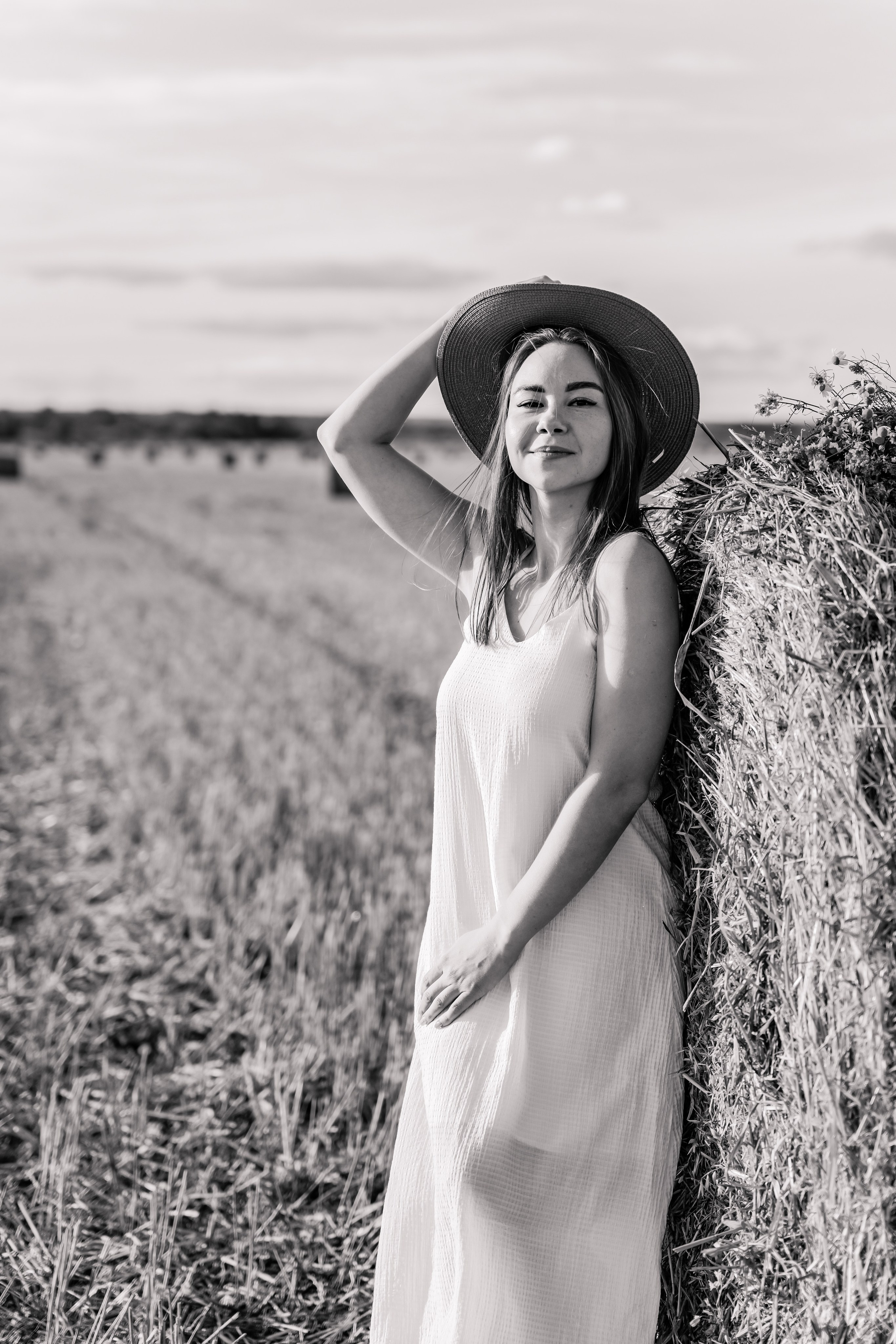 Ольга в поле