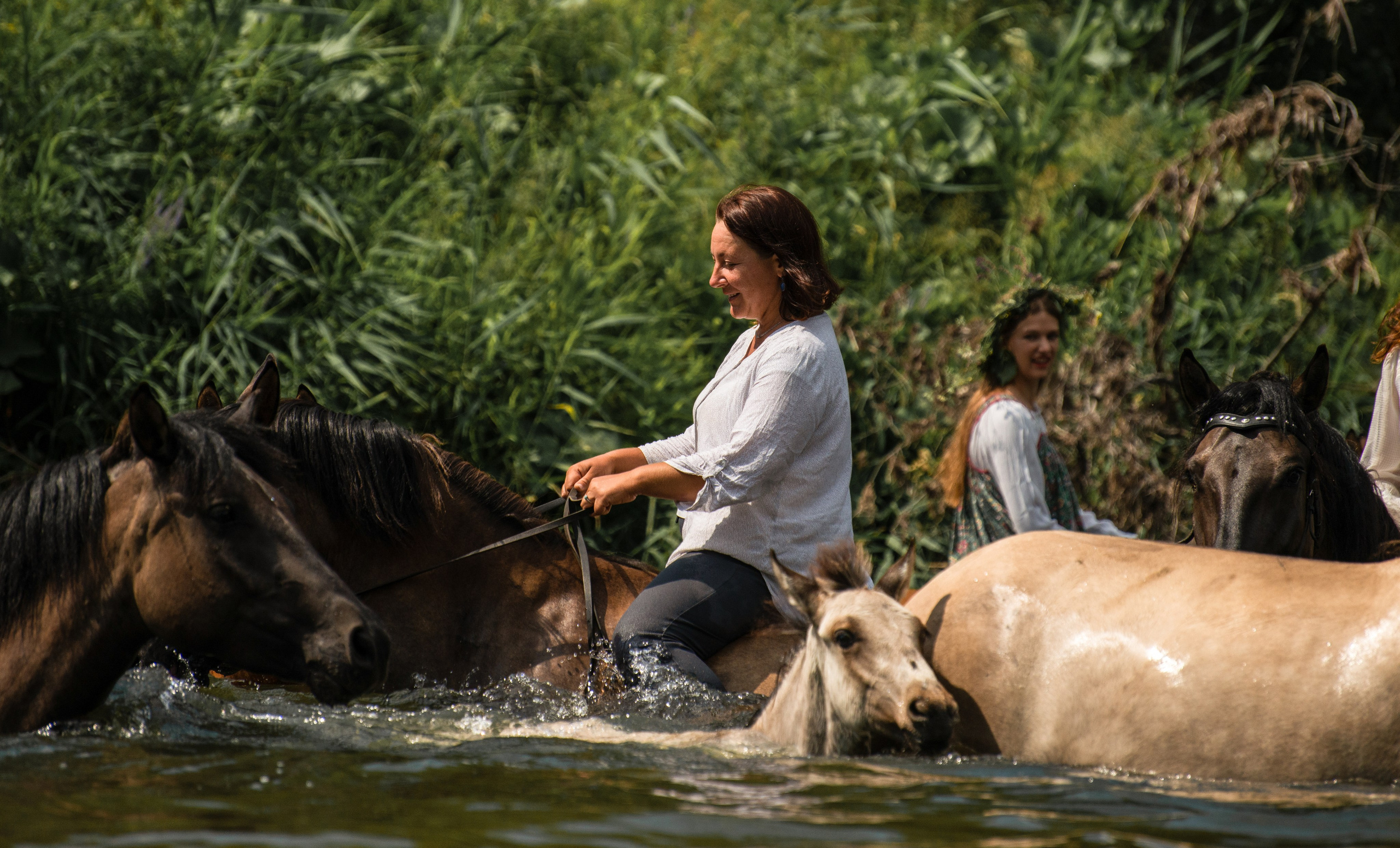 Купала в Родославном. Конный фотограф в Саратове Юлия Иванова