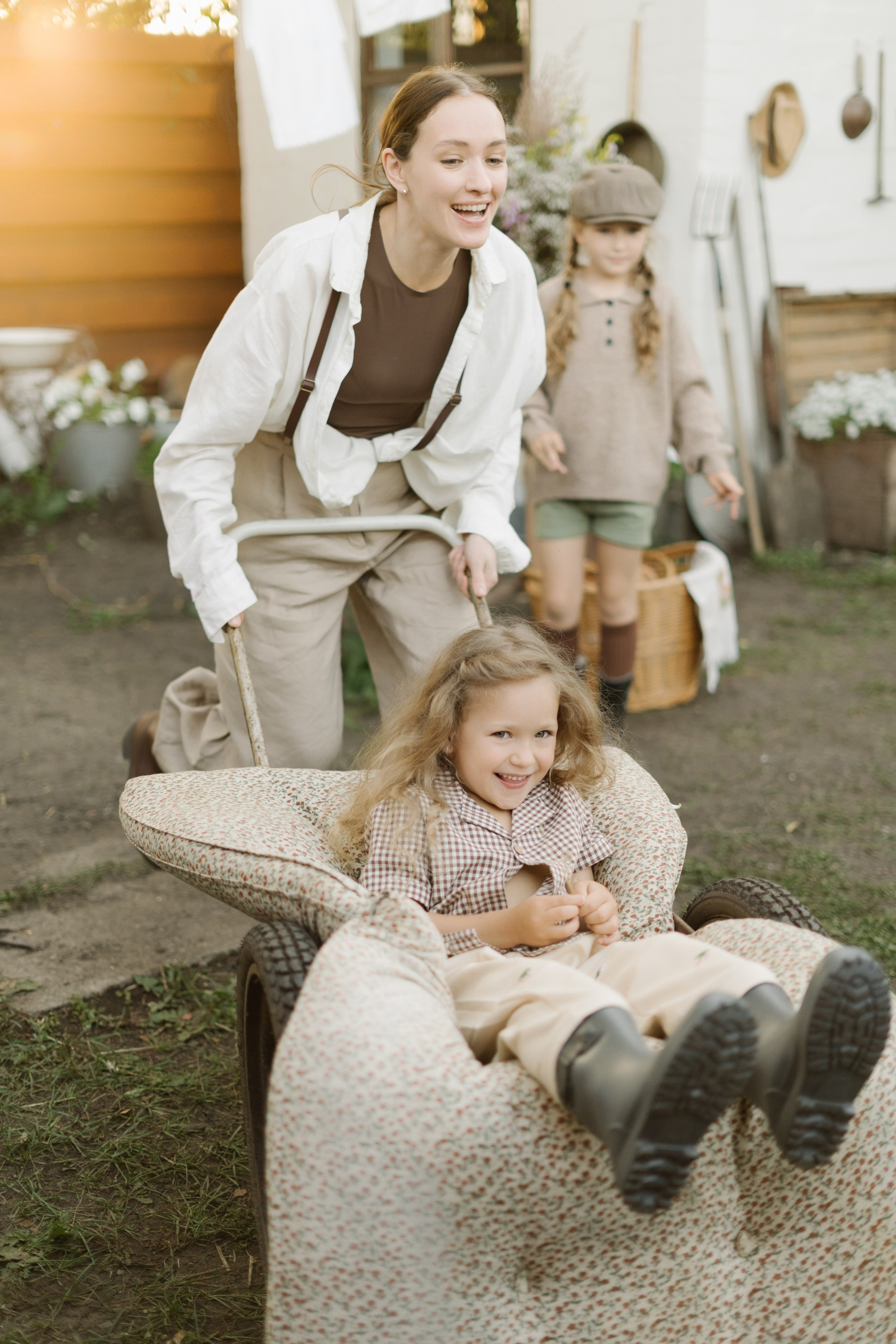 Лето в деревне. Семейный фотограф в Челябинске Юлия Короткова