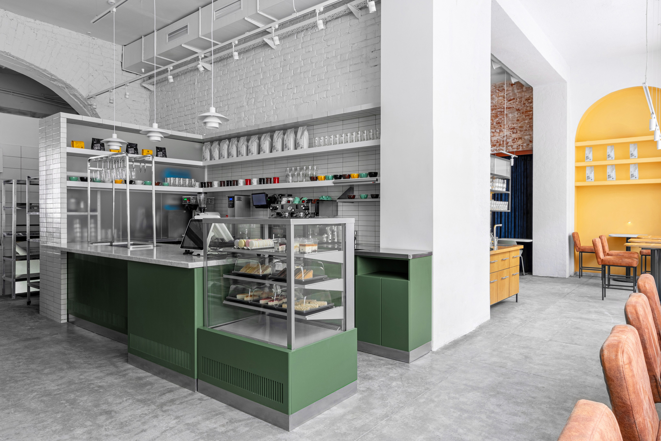 Кофейня верхушка кофе. Интерьерный фотограф в Нижнем Новгороде и Москве Владимир Гудков