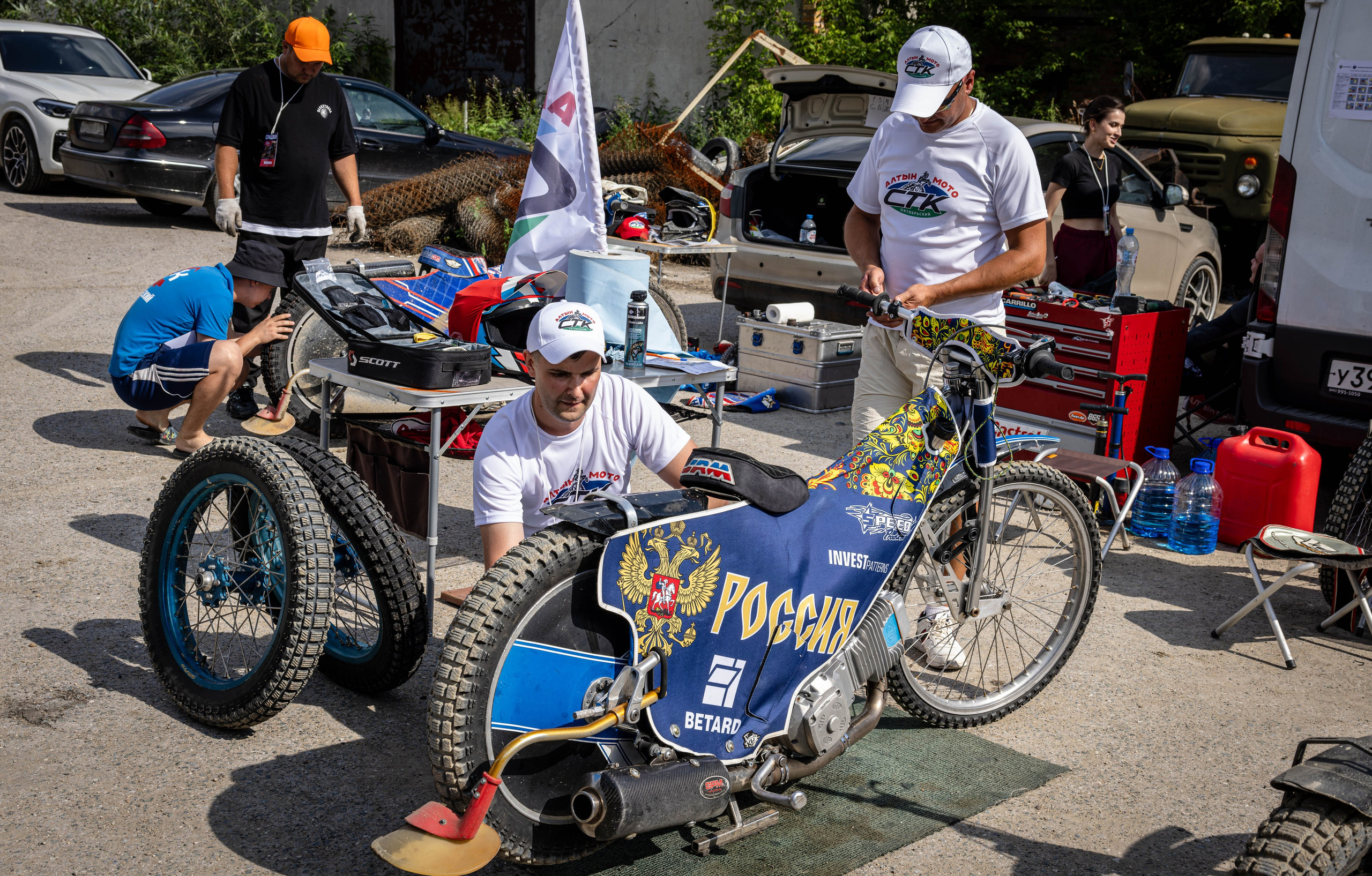 Мотогонки на гаревой дорожке. Bertran Ordo