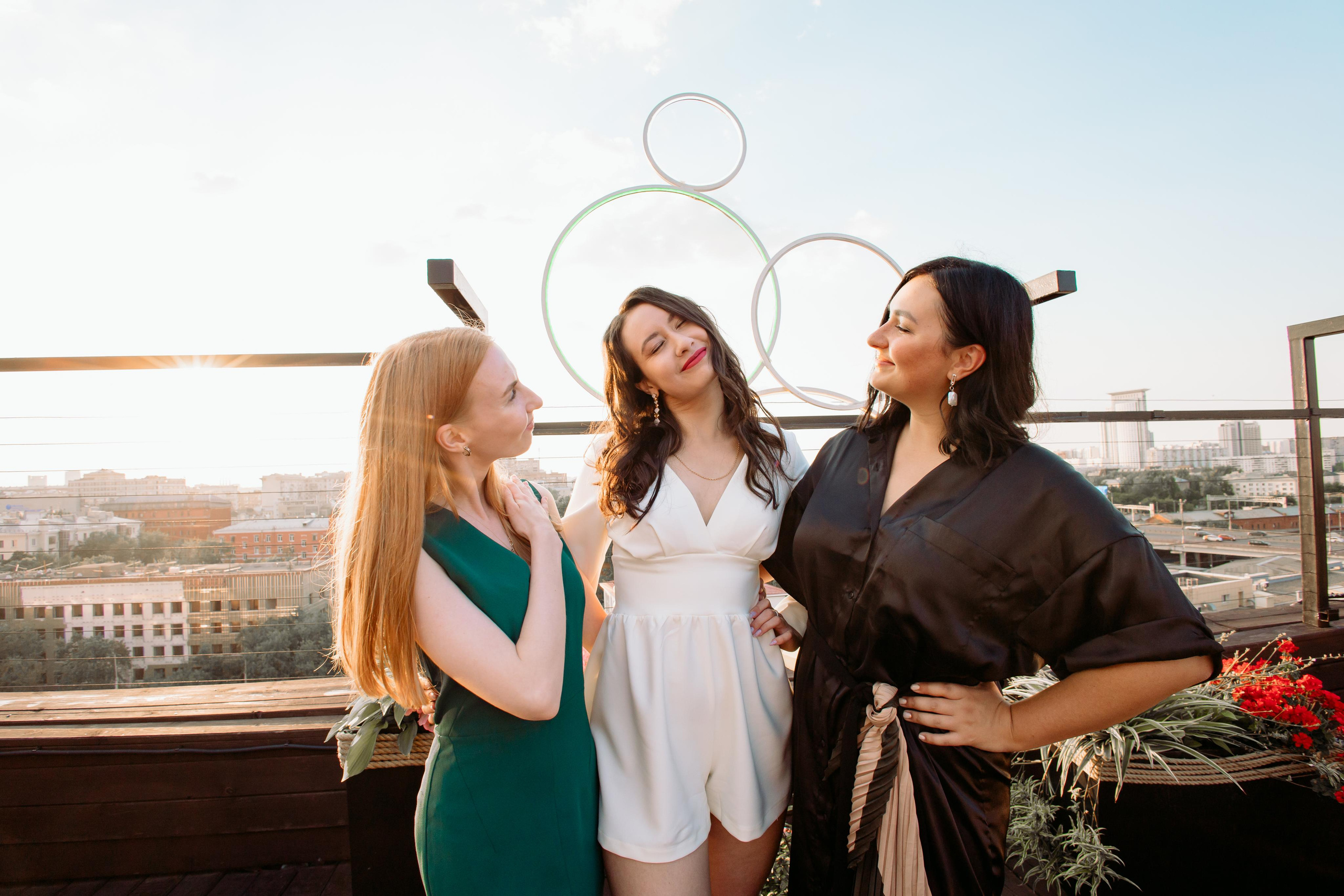 День рождения на крыше, фотосессия на празднике. Фотограф Валерия Горбунова Подольск Бутово Видное Щербинка