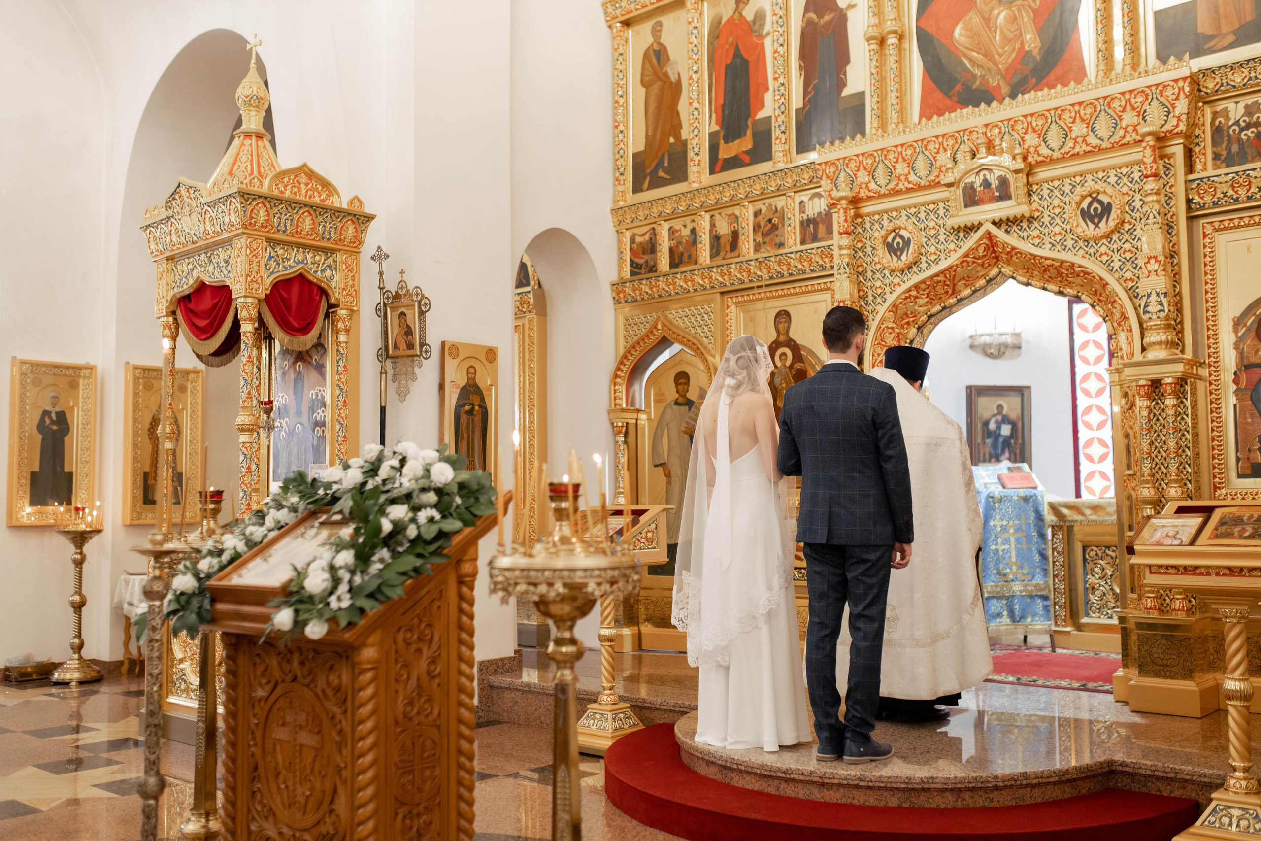 Венчание в Церкви поселения Воскресенское, фотосессия. Фотограф Валерия Горбунова Подольск Бутово Видное Щербинка