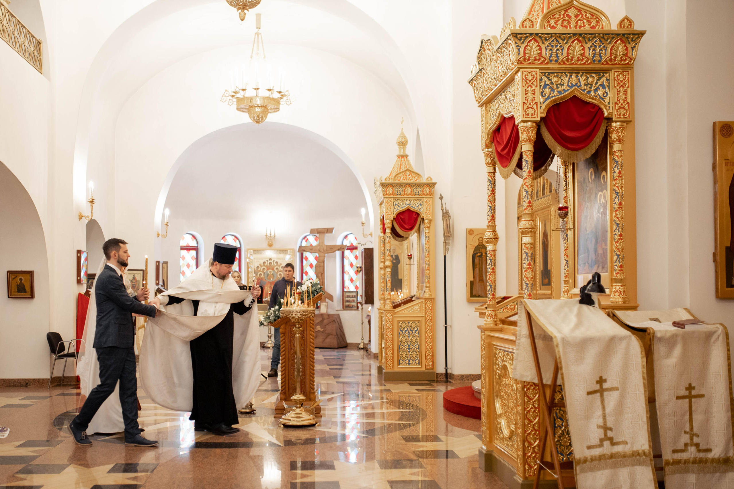 Венчание в Церкви поселения Воскресенское, фотосессия. Фотограф Валерия Горбунова Подольск Бутово Видное Щербинка