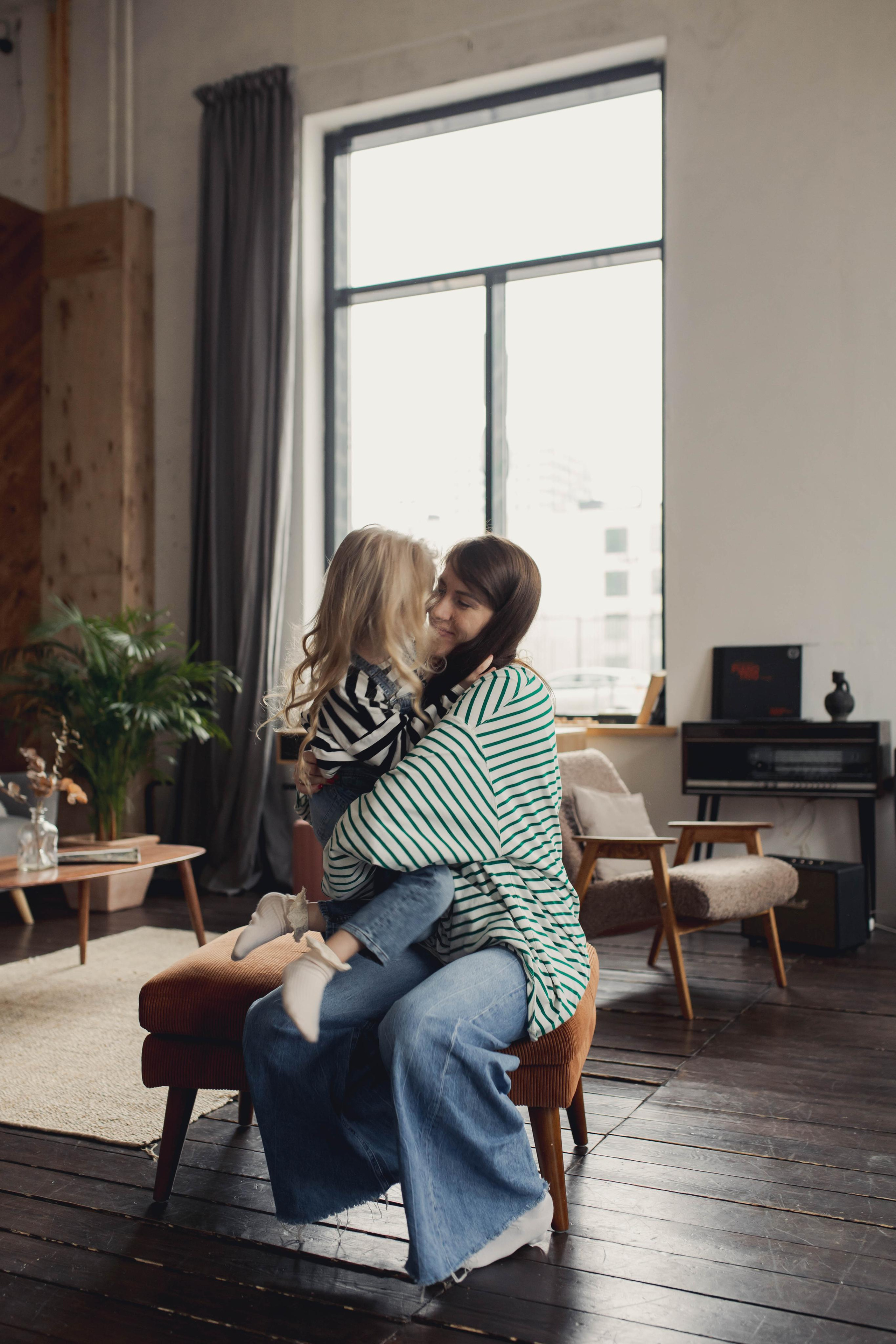 Фотосессия мамы и дочери в студии. Так много эмоций, так мало слов. Фотограф Валерия Горбунова Подольск Бутово Видное Щербинка