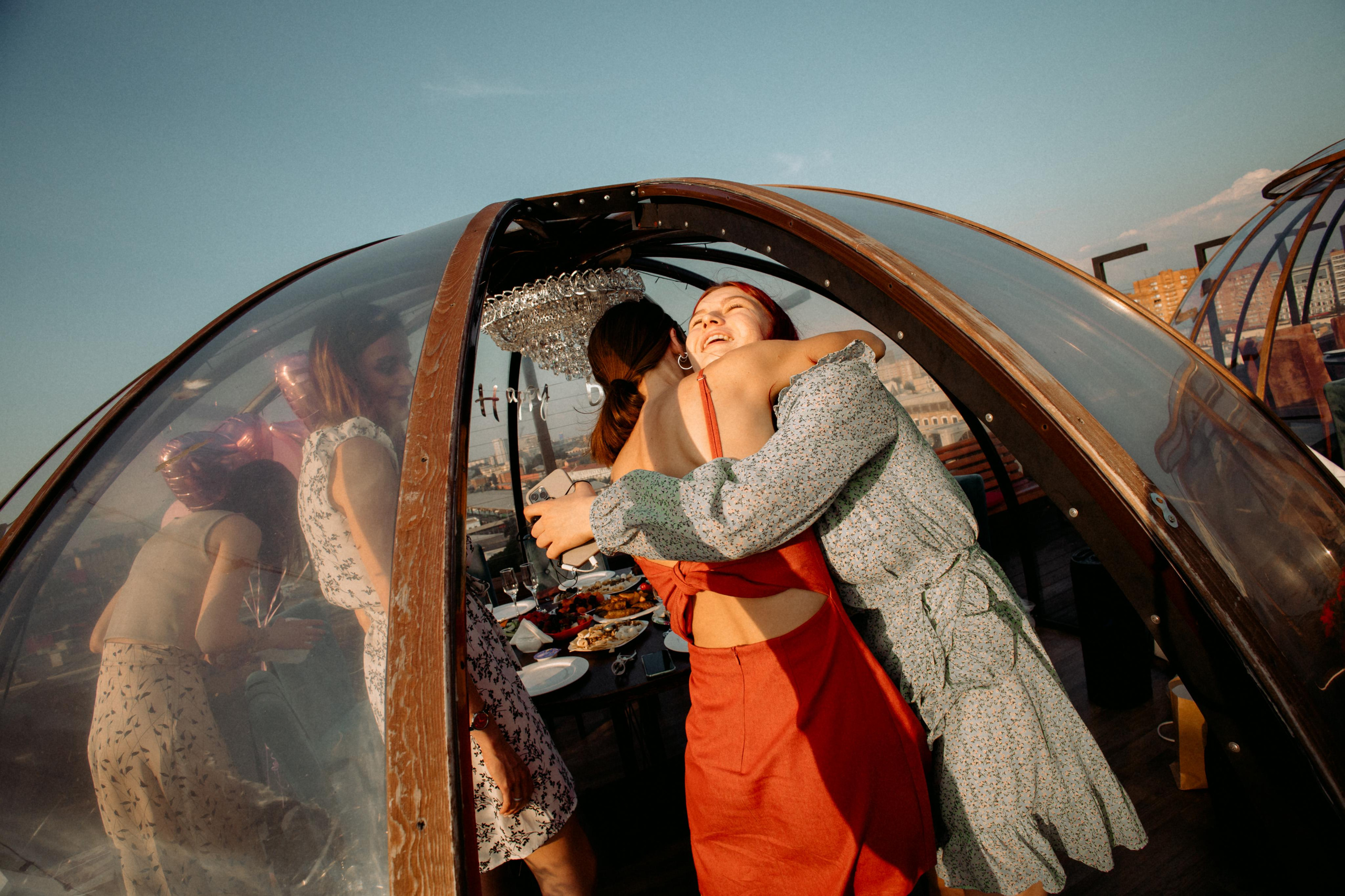 День рождения на крыше, фотосессия на празднике. Фотограф Валерия Горбунова Подольск Бутово Видное Щербинка