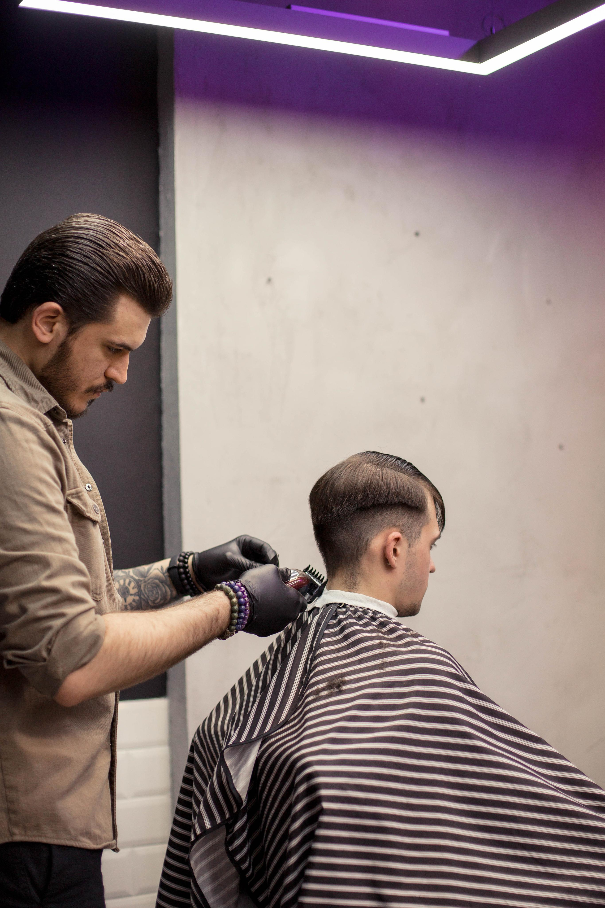 Контент съемка для барбера. Фотограф Валерия Горбунова Подольск Бутово Видное Щербинка