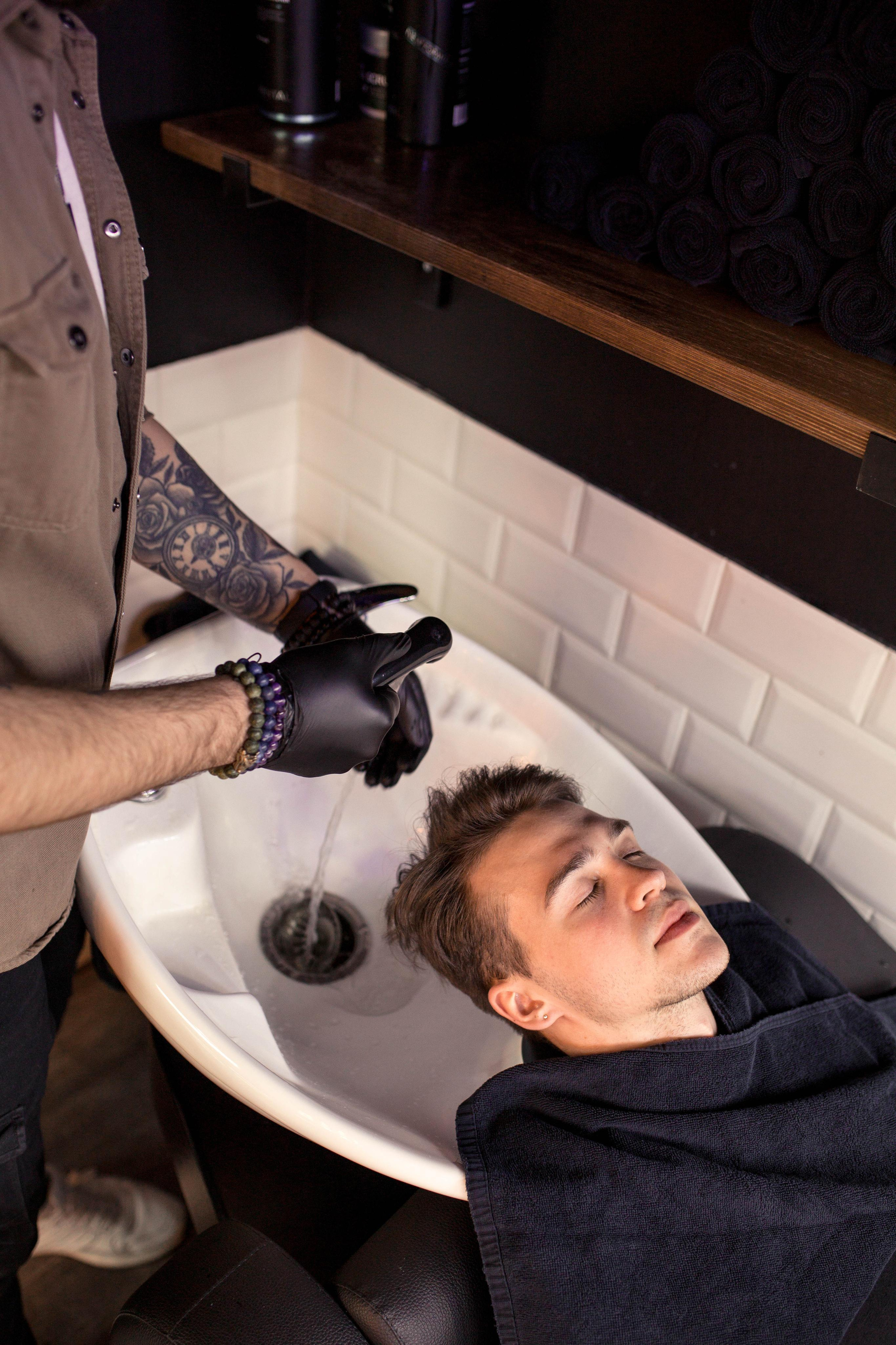 Контент съемка для барбера. Фотограф Валерия Горбунова Подольск Бутово Видное Щербинка