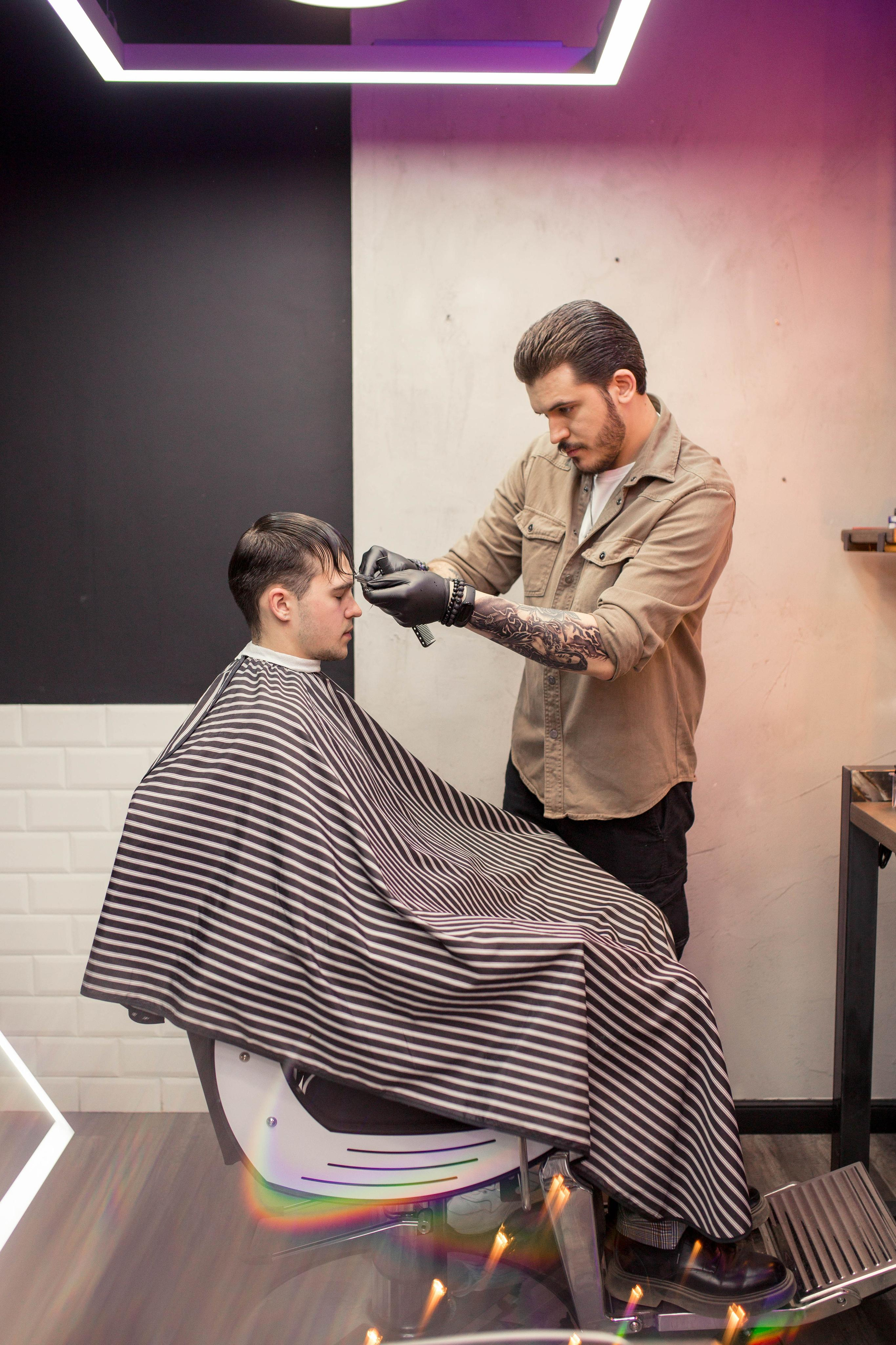 Контент съемка для барбера. Фотограф Валерия Горбунова Подольск Бутово Видное Щербинка