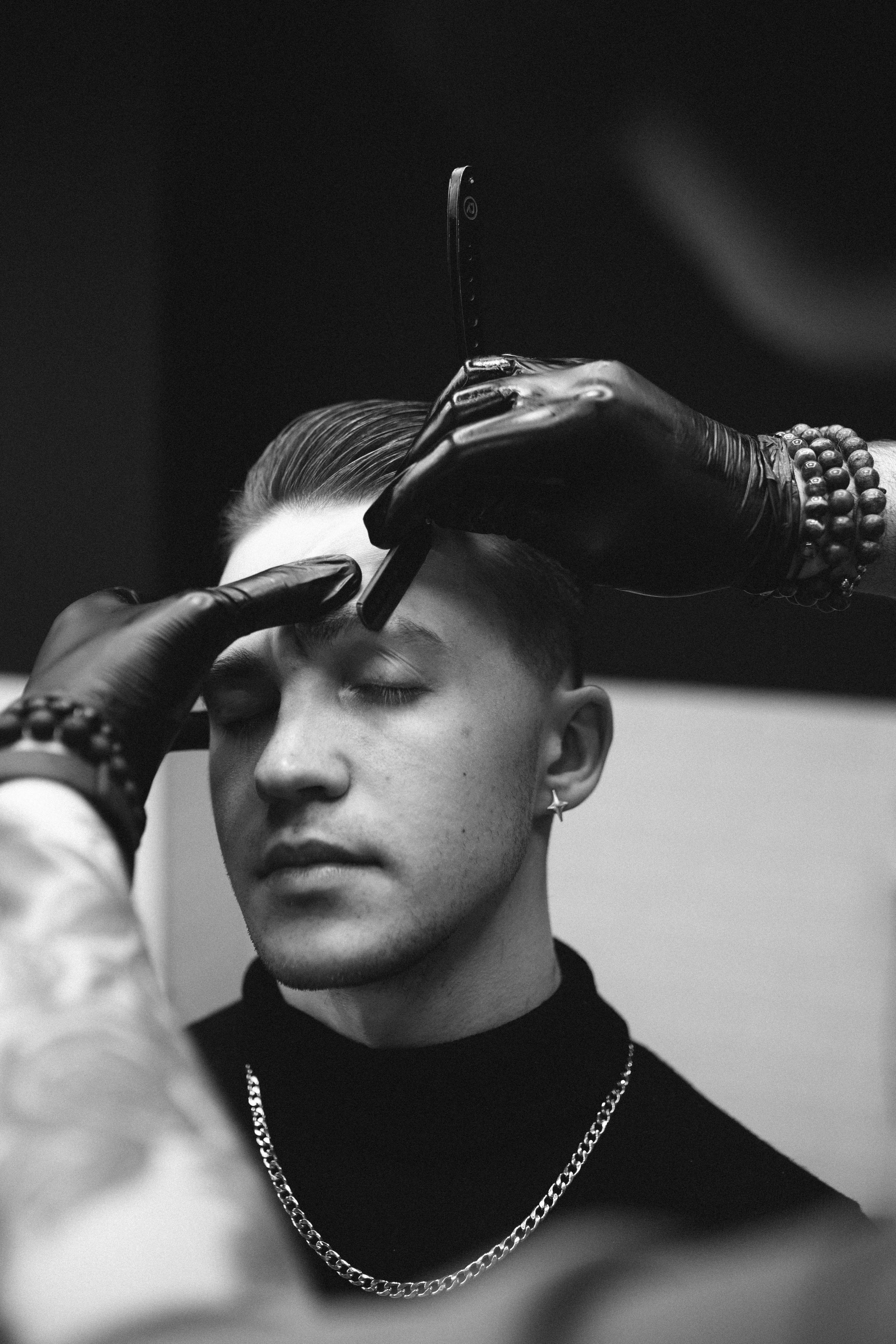 Контент съемка для барбера. Фотограф Валерия Горбунова Подольск Бутово Видное Щербинка