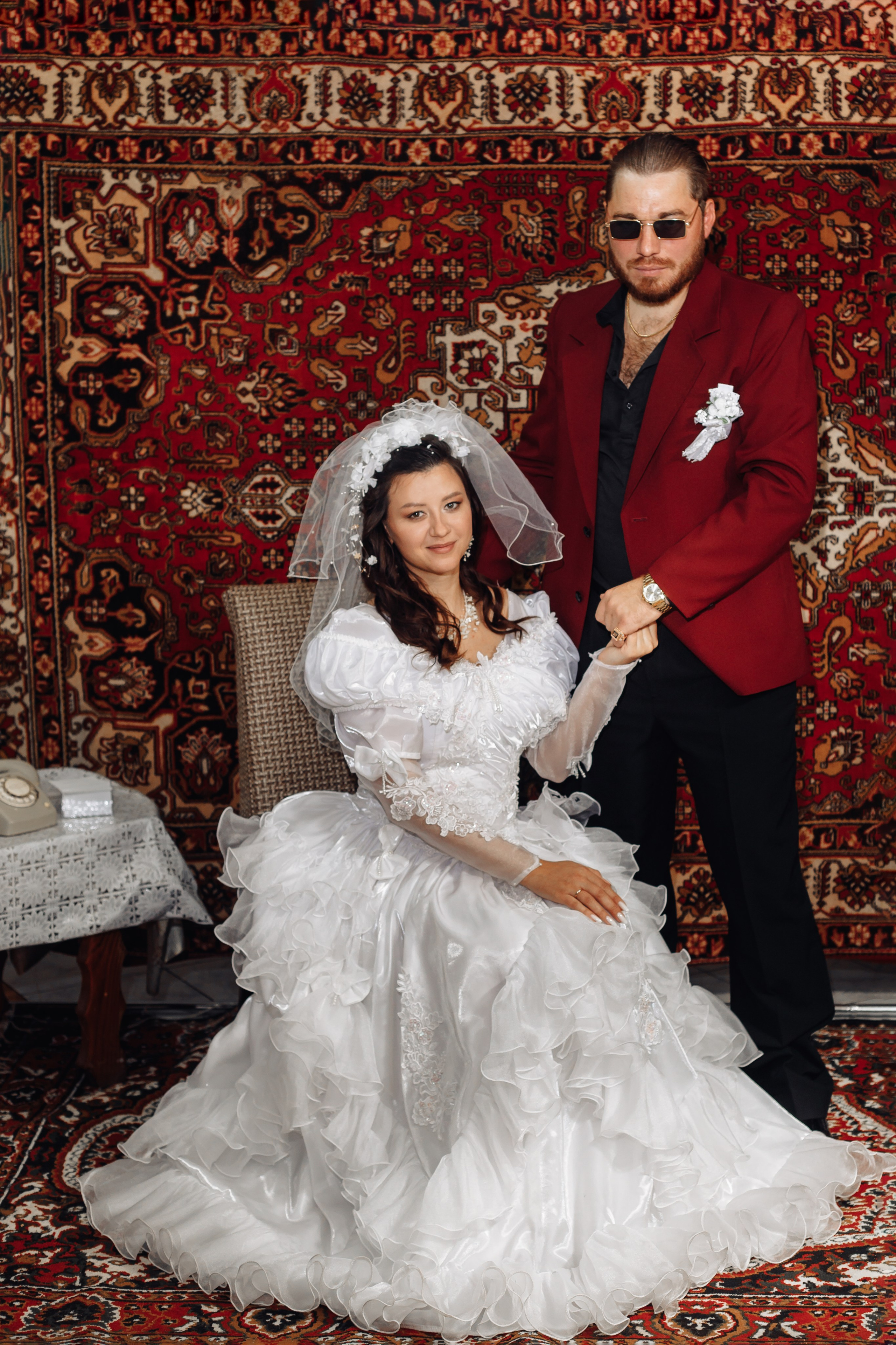 Свадьба в стиле 90-х годов