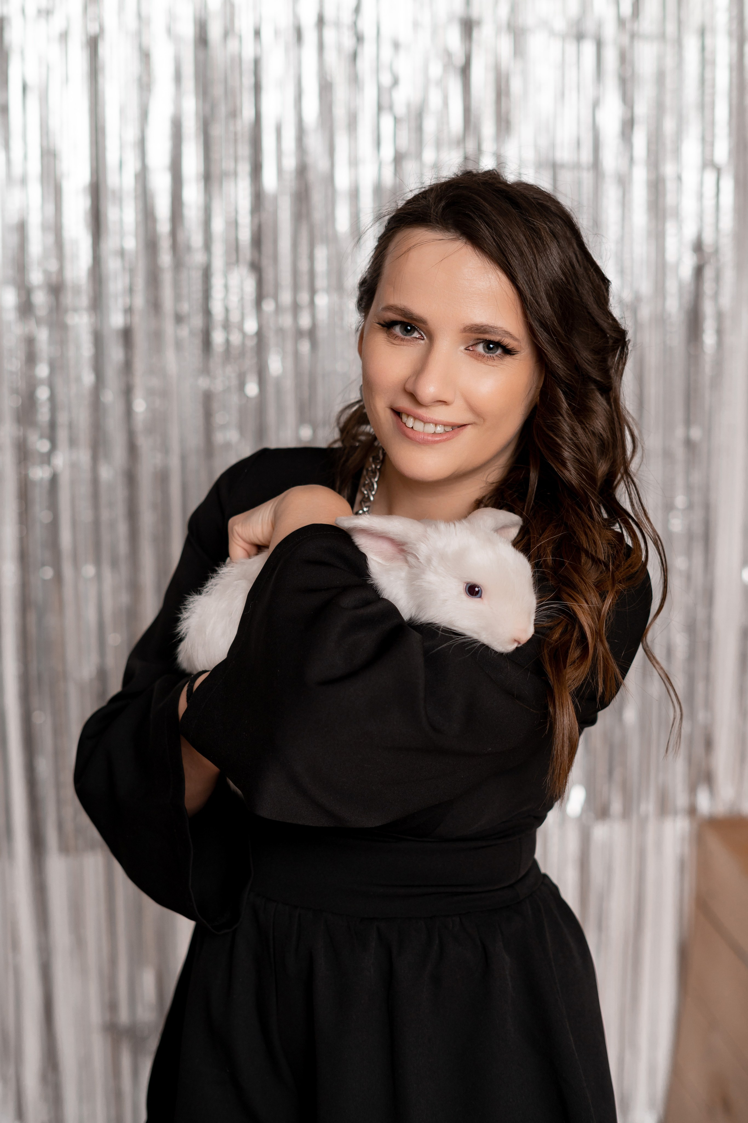 Новогодняя фотостудия. Семейный фотограф СПб Анастасия Василь. Фотосессия на годик