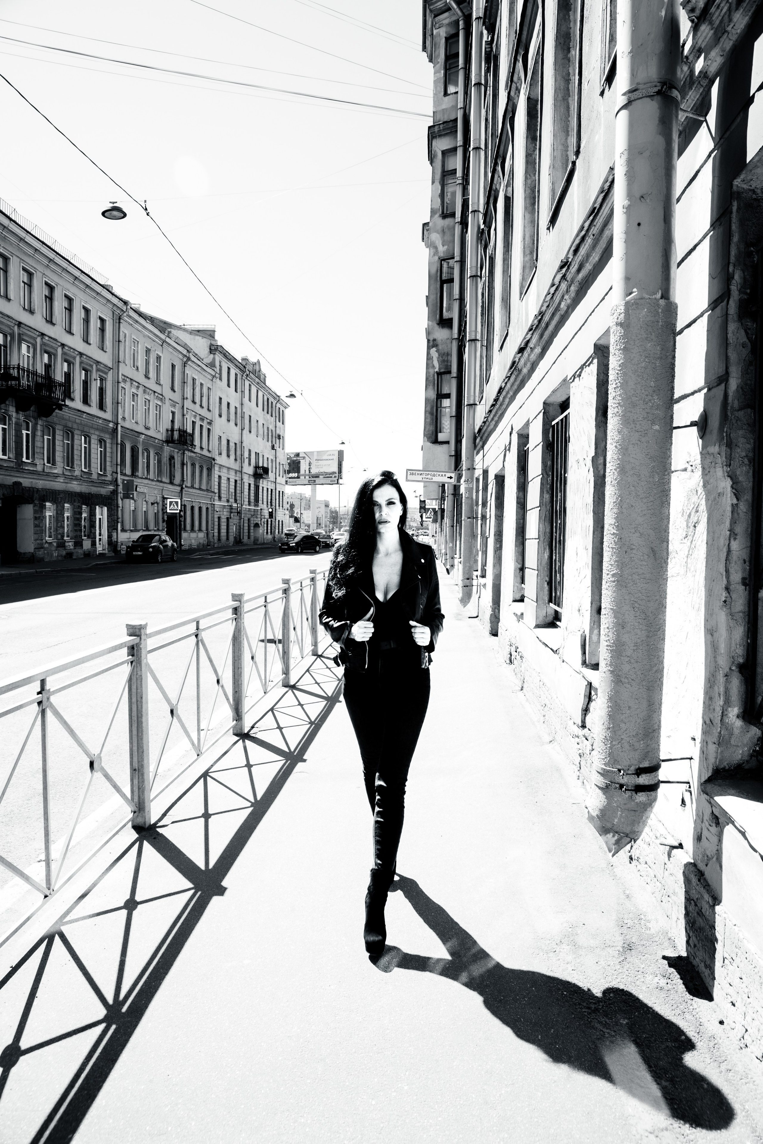 Аня. Фотосессия на улице и в студии