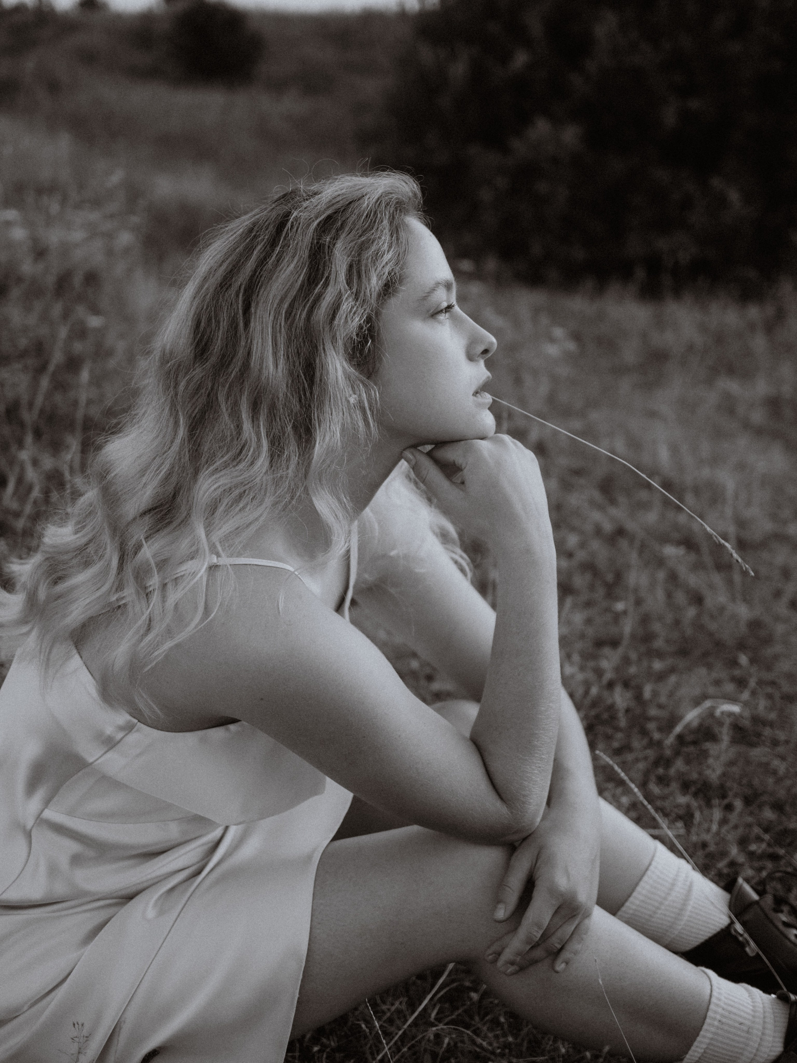 Альбина в поле. Фотограф в Нижнем Новгороде, Сарове и Москве. Оля Фролова