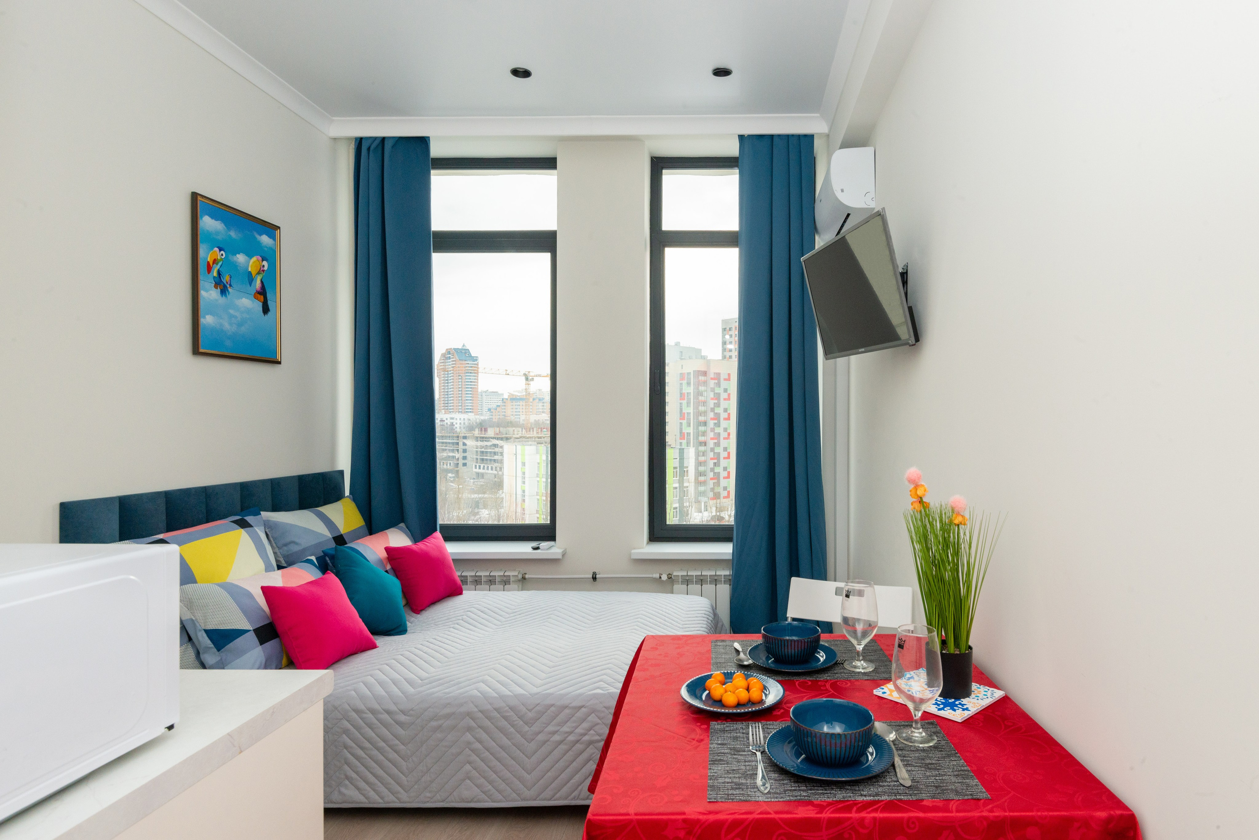 Мини студия (апартаменты). Интерьерный фотограф Евгений Расторгуев