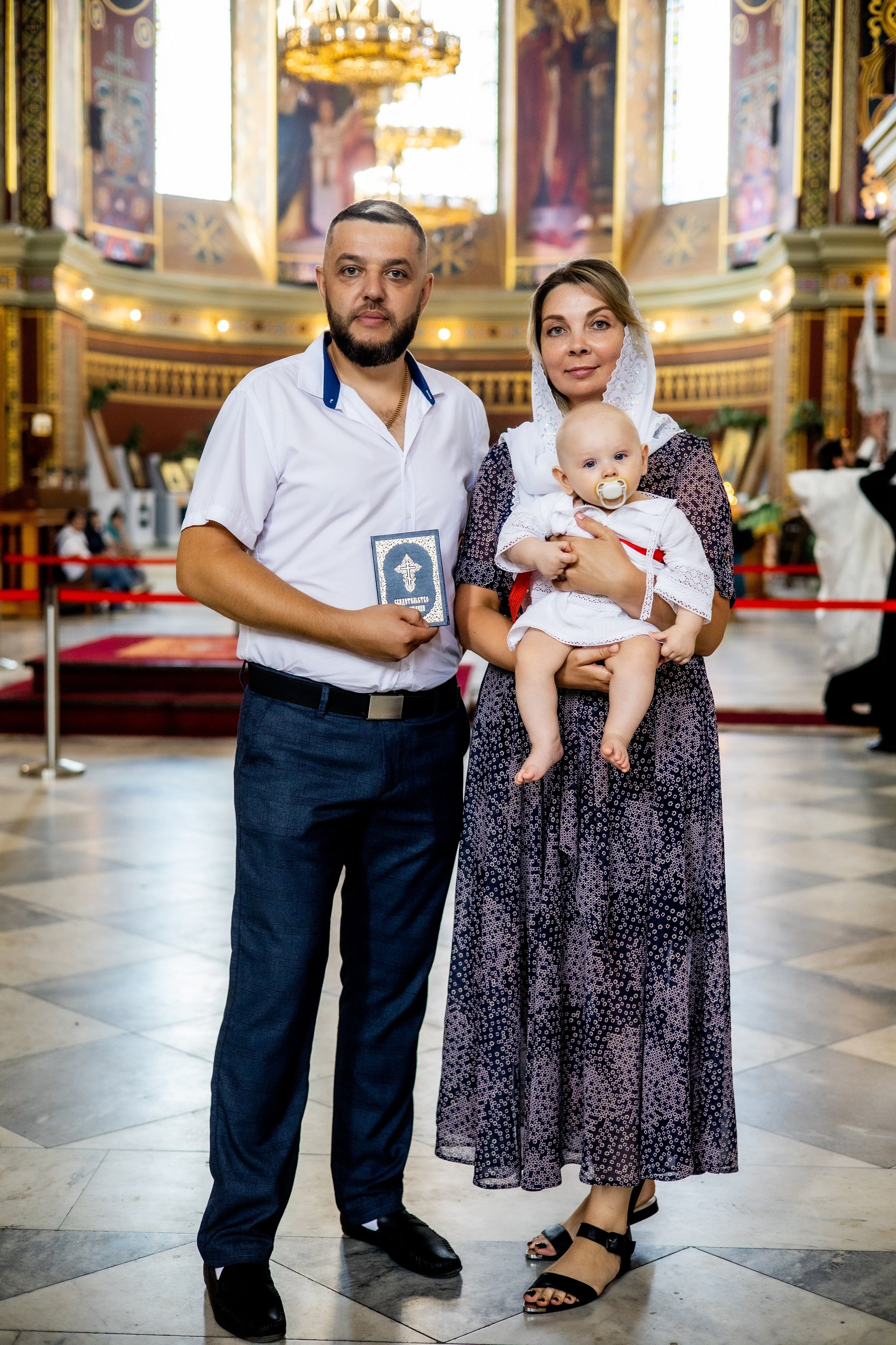 Крещение Назара. Фотограф Надежда Лукьянова