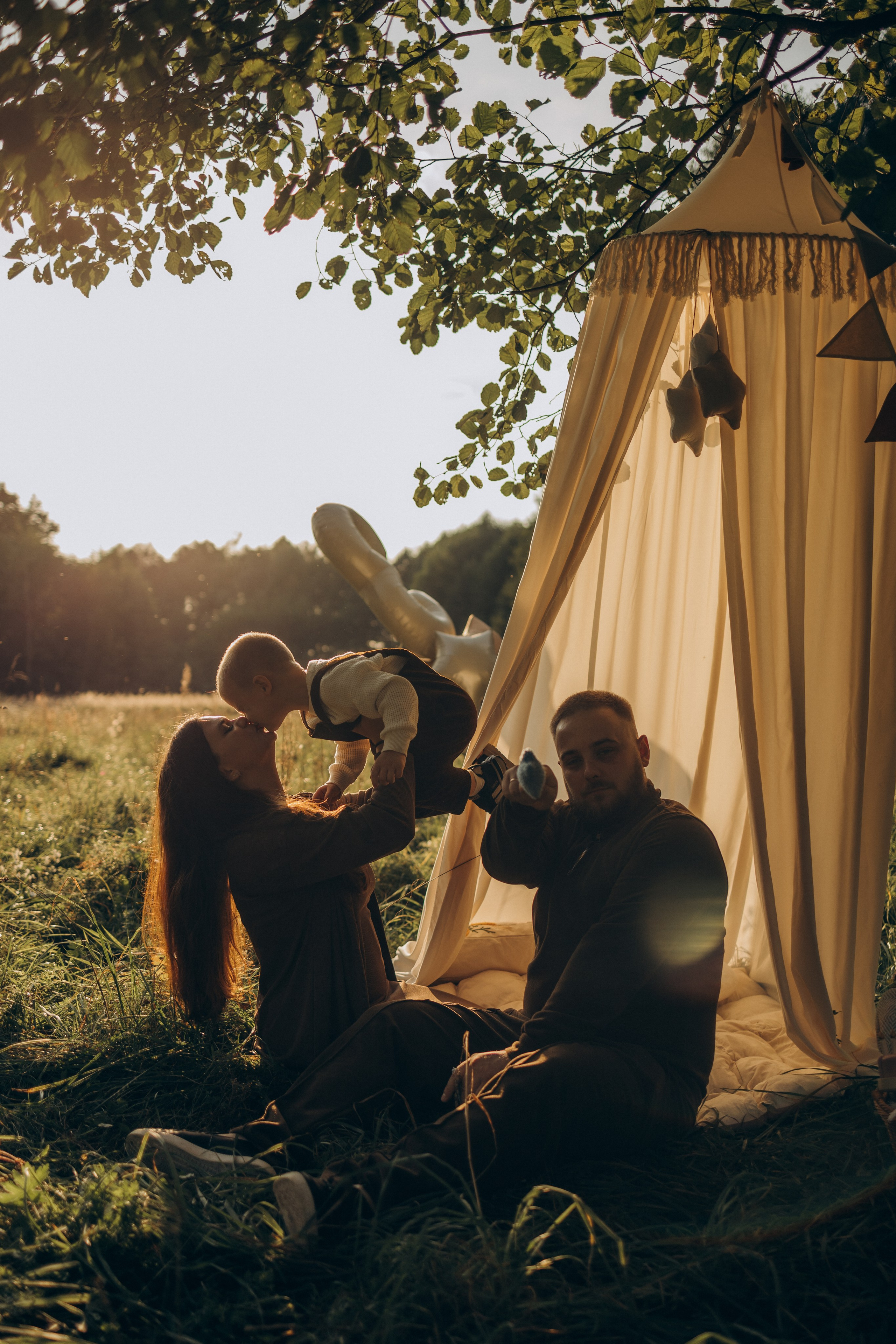 3 годика малышу (7.09.2025 г.) г. Жуков (Калужская обл.). Надежда Стар семейный и церковный фотограф в Жукове и Калужской области