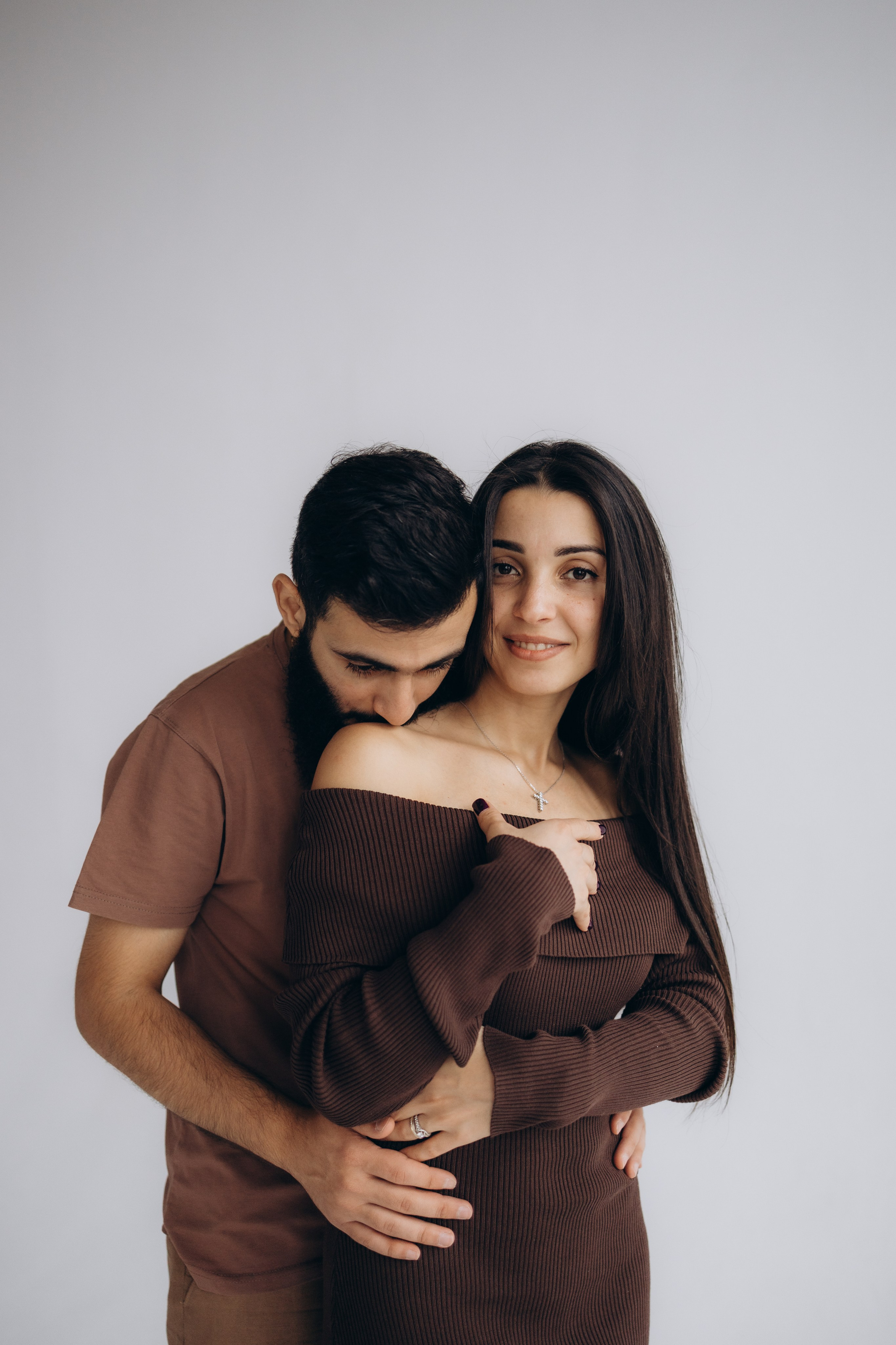 Семейная студийная фотосъемка (03.11.2025 г.) г. Обнинск (Калужская обл.). Надежда Стар семейный и церковный фотограф в Жукове и Калужской области