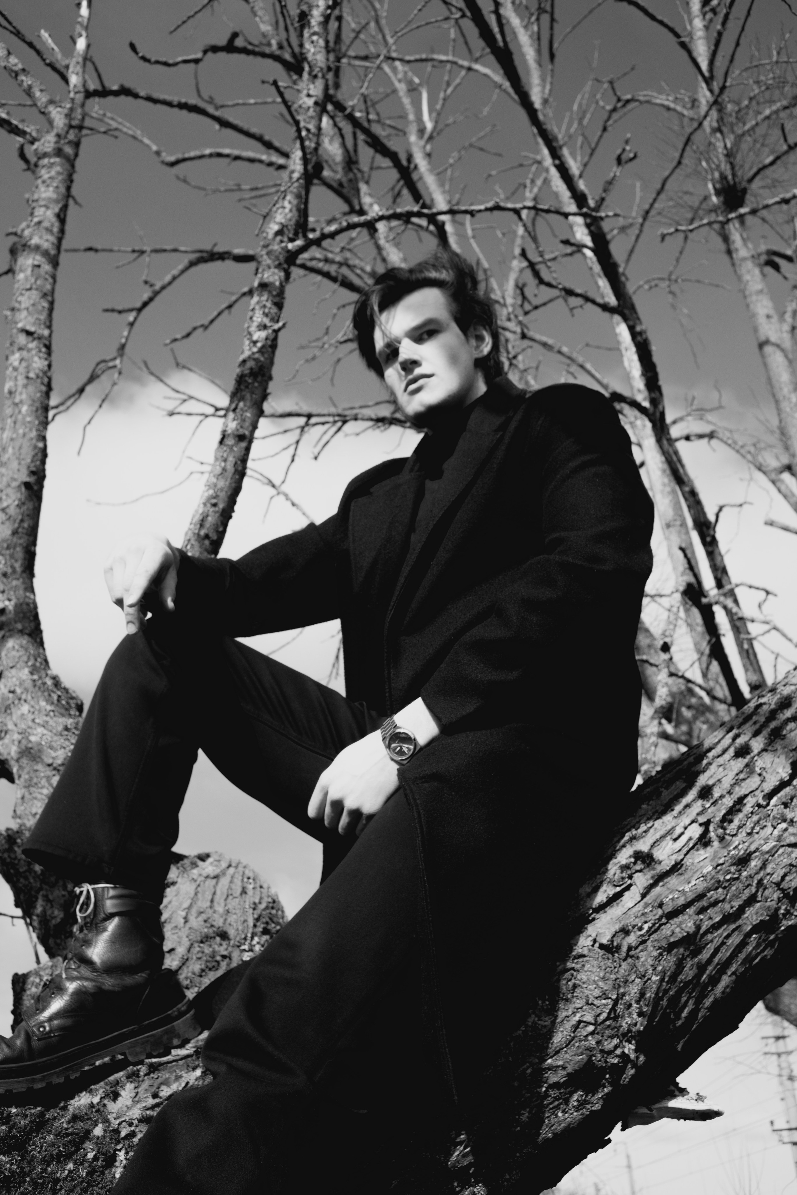 Тимофей. Весення съемка за городом. Портретный фотограф в Санкт-Петербурге Валентина Долженко