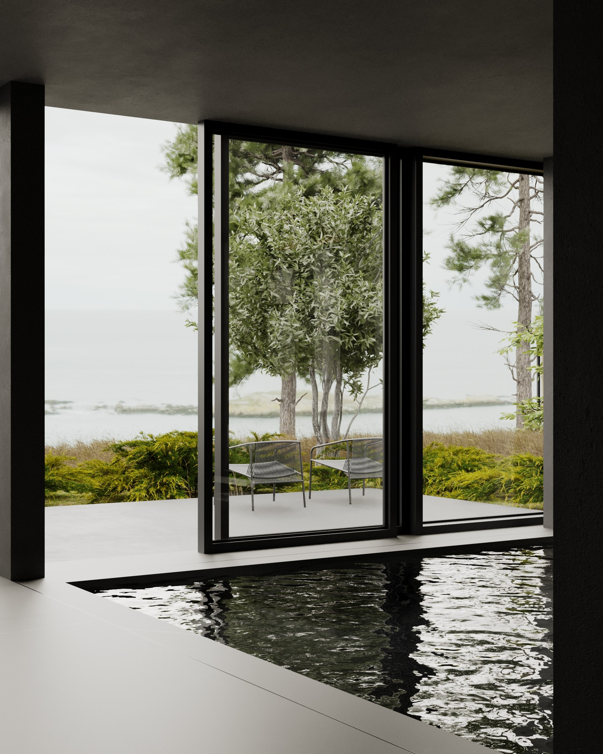 RIVER HOUSE /3000 sq m /24'. Интерьерное ателье numéro а