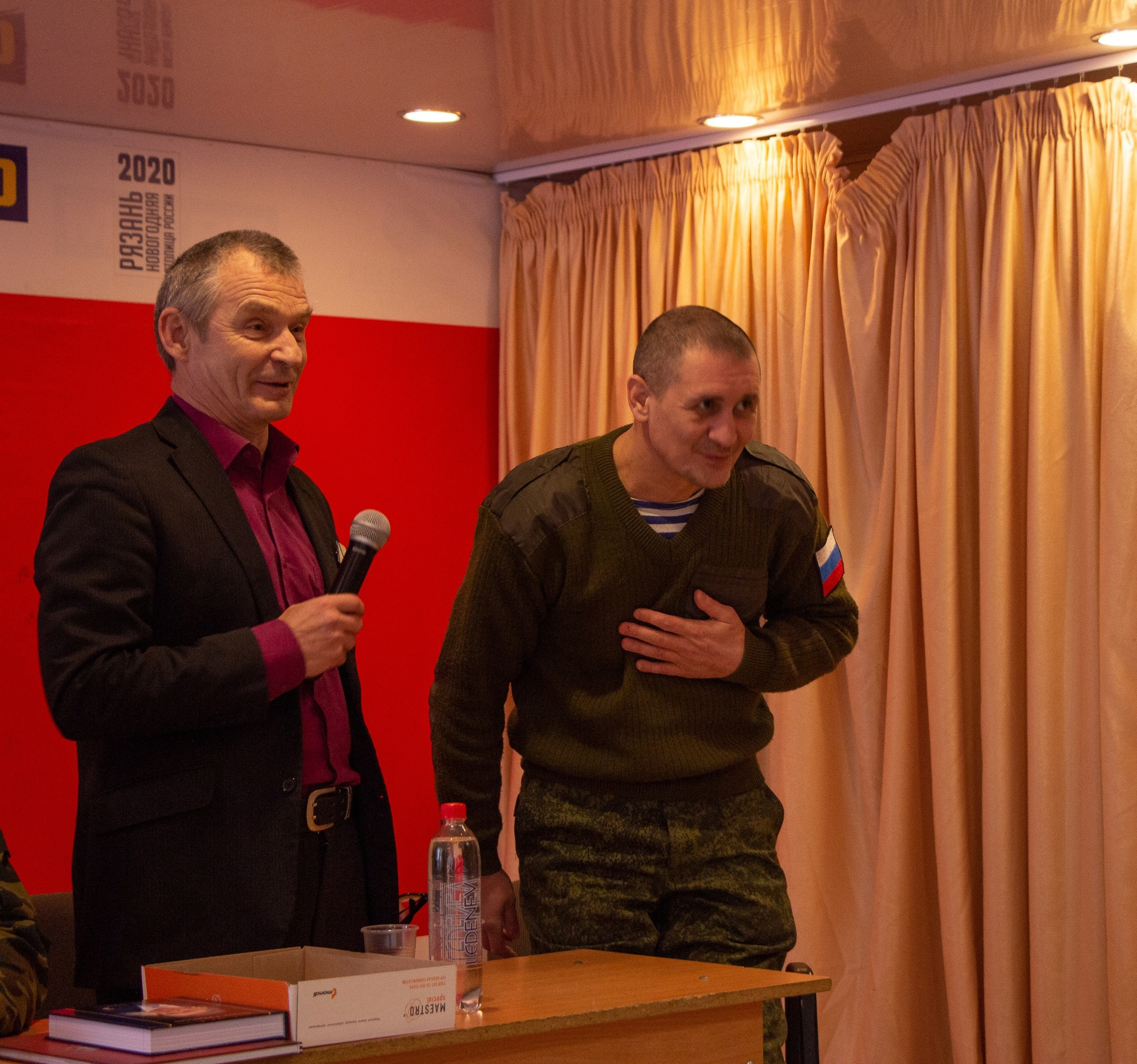 Встреча с ветераном боевых действий. Design by — фото, обучение, портфолио. Фотограф Рязань