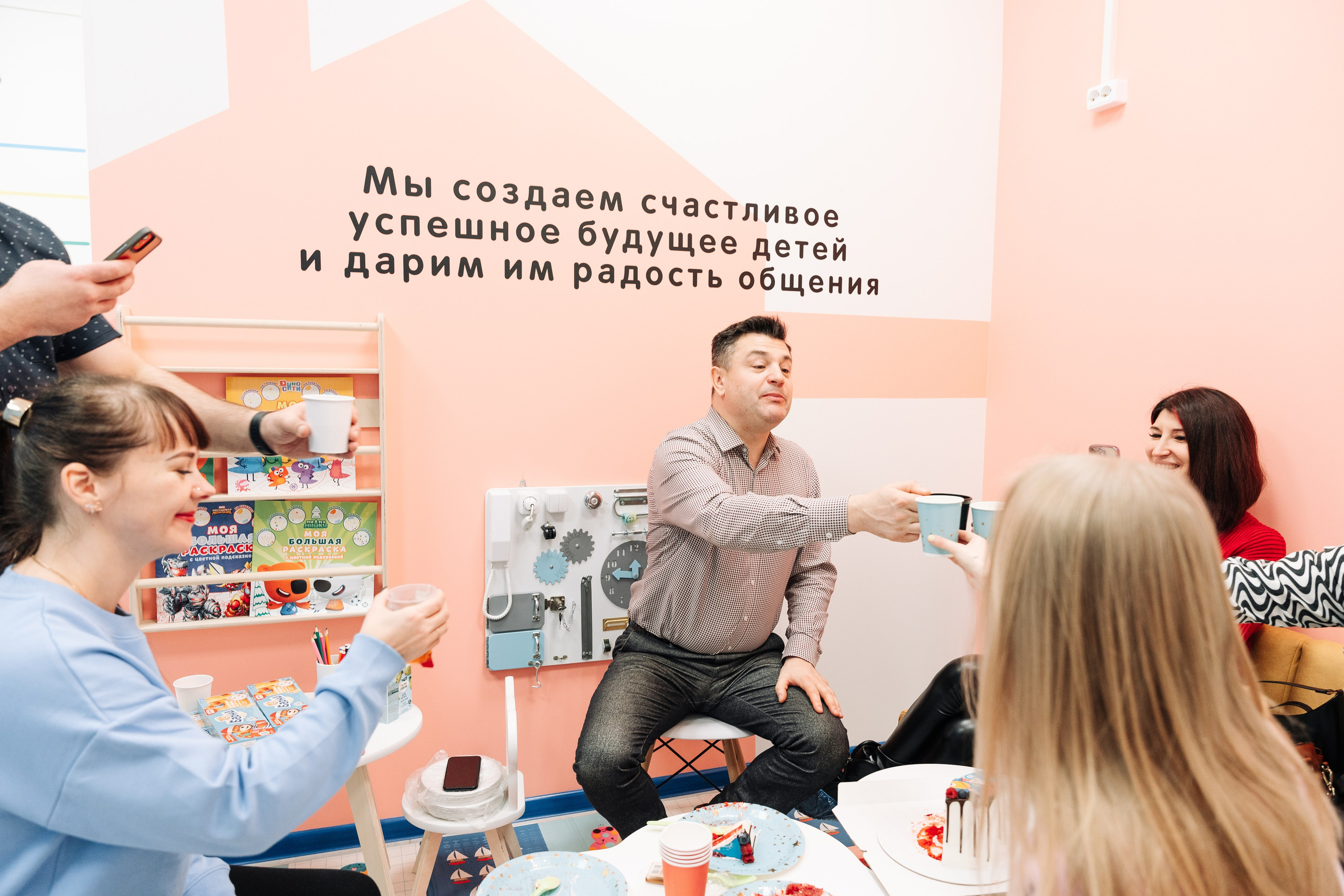 Открытие логопедического центра. Фотограф Всеволод Емелин