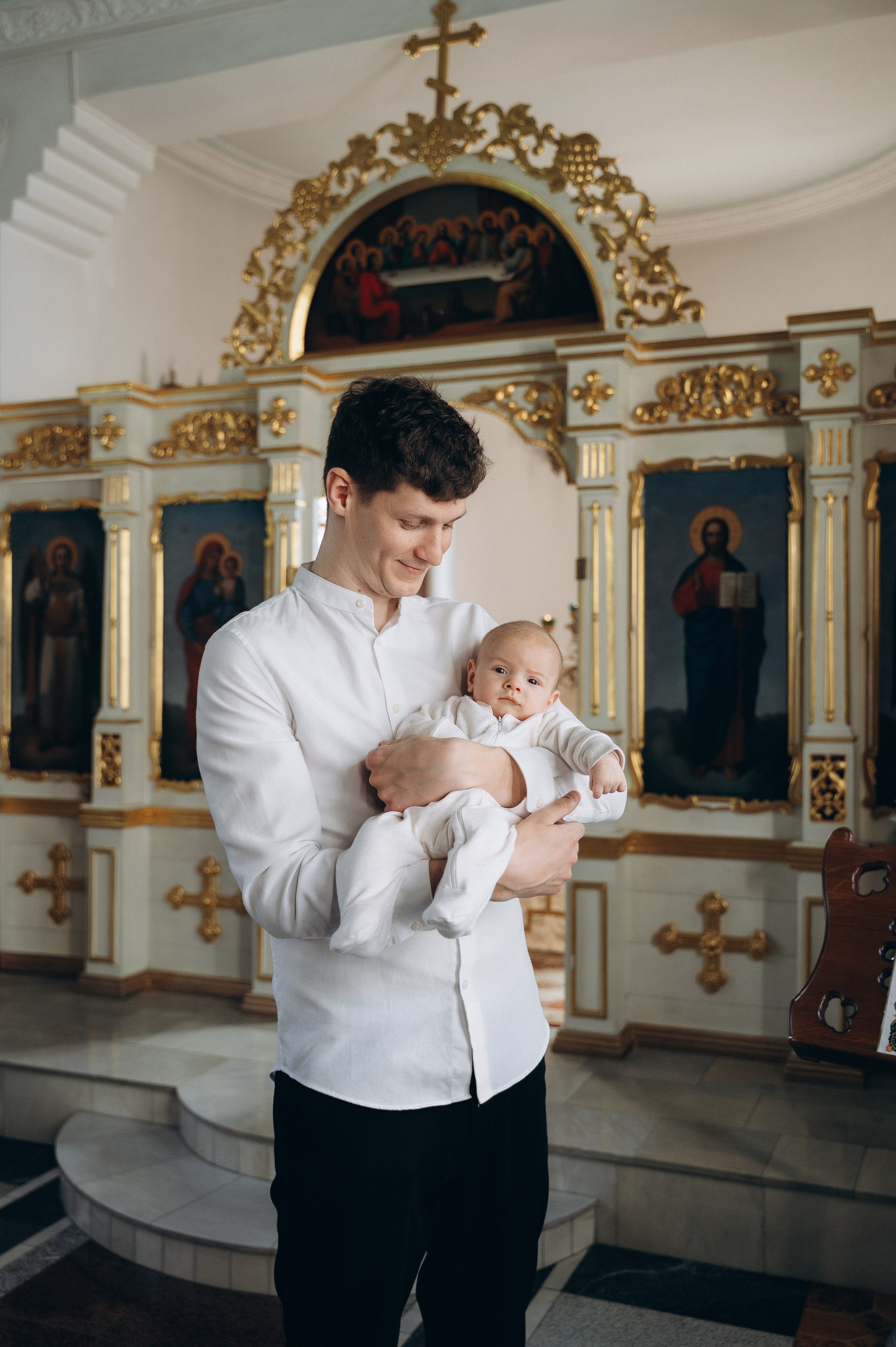 Крещение Артура (Храм Марии Магдалины). Семейный фотограф в Минске Дарья Дреко